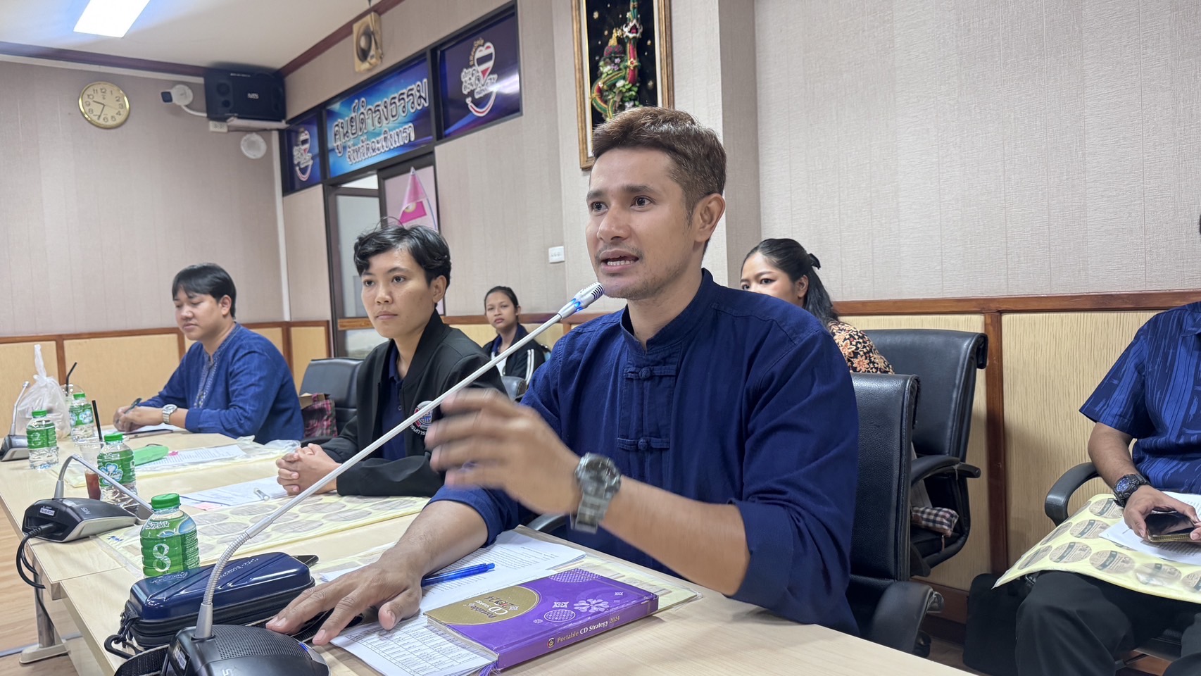 เตรียมพร้อมรองรับ 3 นโยบายหลักมหาดไทย !! พช. ฉะเชิงเทรา ร่วมการประชุมคณะกรรมการชมรมผู้นำอาสาพัฒนาชุมชน (ผู้นำ อช.) จังหวัดฉะเชิงเทรา