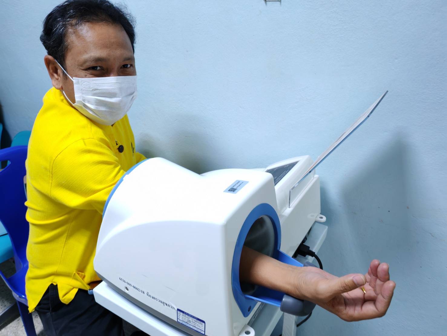 พช. ฉะเชิงเทรา ปูพรมตรวจสุขภาพบุคลากรเพื่อส่งเสริมสุขภาพร่างกายที่แข็งแรง และเตรียมความพร้อมในปฏิบัติงานในปีงบประมาณ พ.ศ. 2568