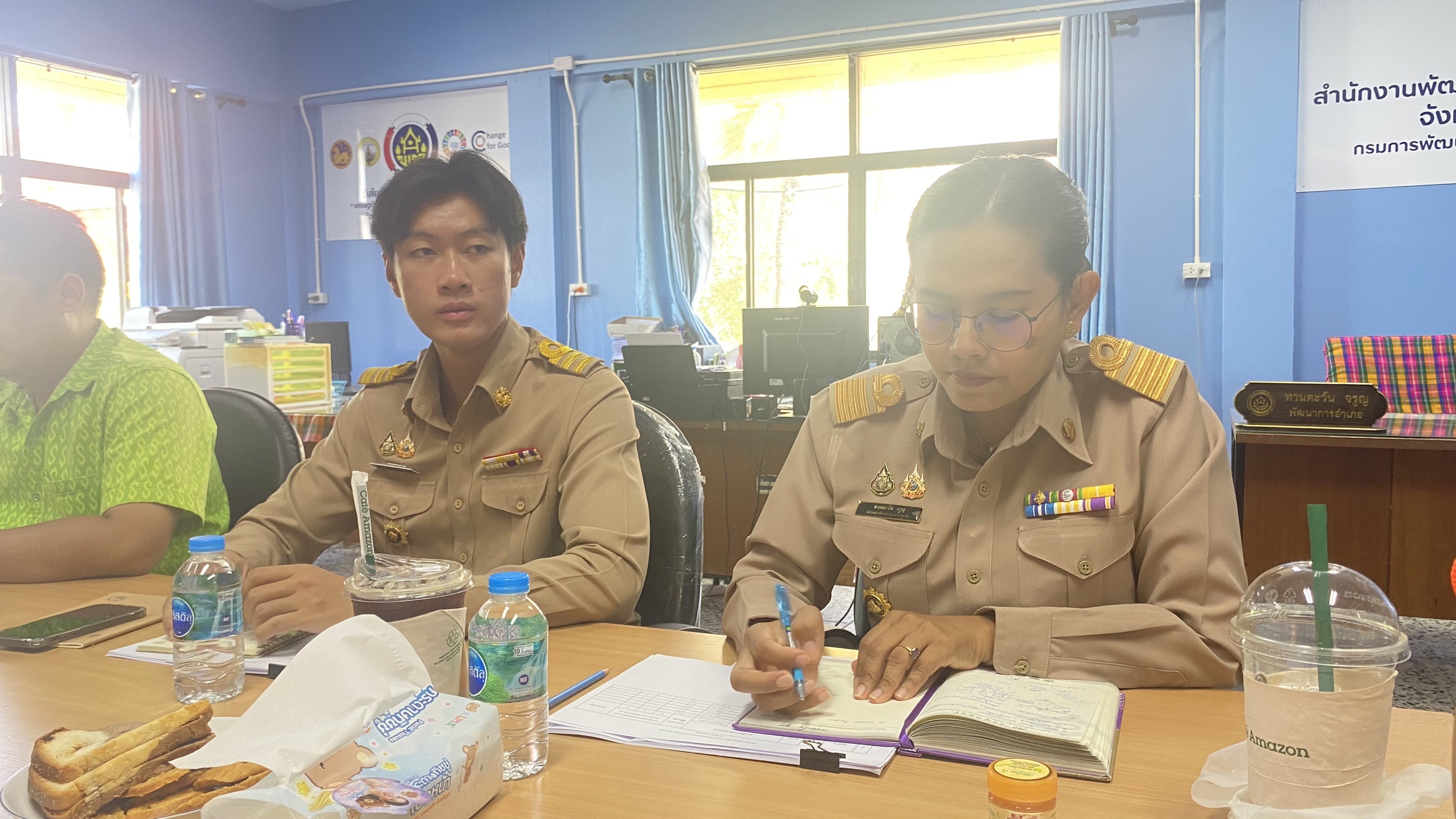 พช.แปดริ้ว เดินสายต่อสนับสนุน วางแผนการดำเนินงาน ปี 2568 ณ อำเภอราชสาส์น และ อำเภอพนมสารคาม