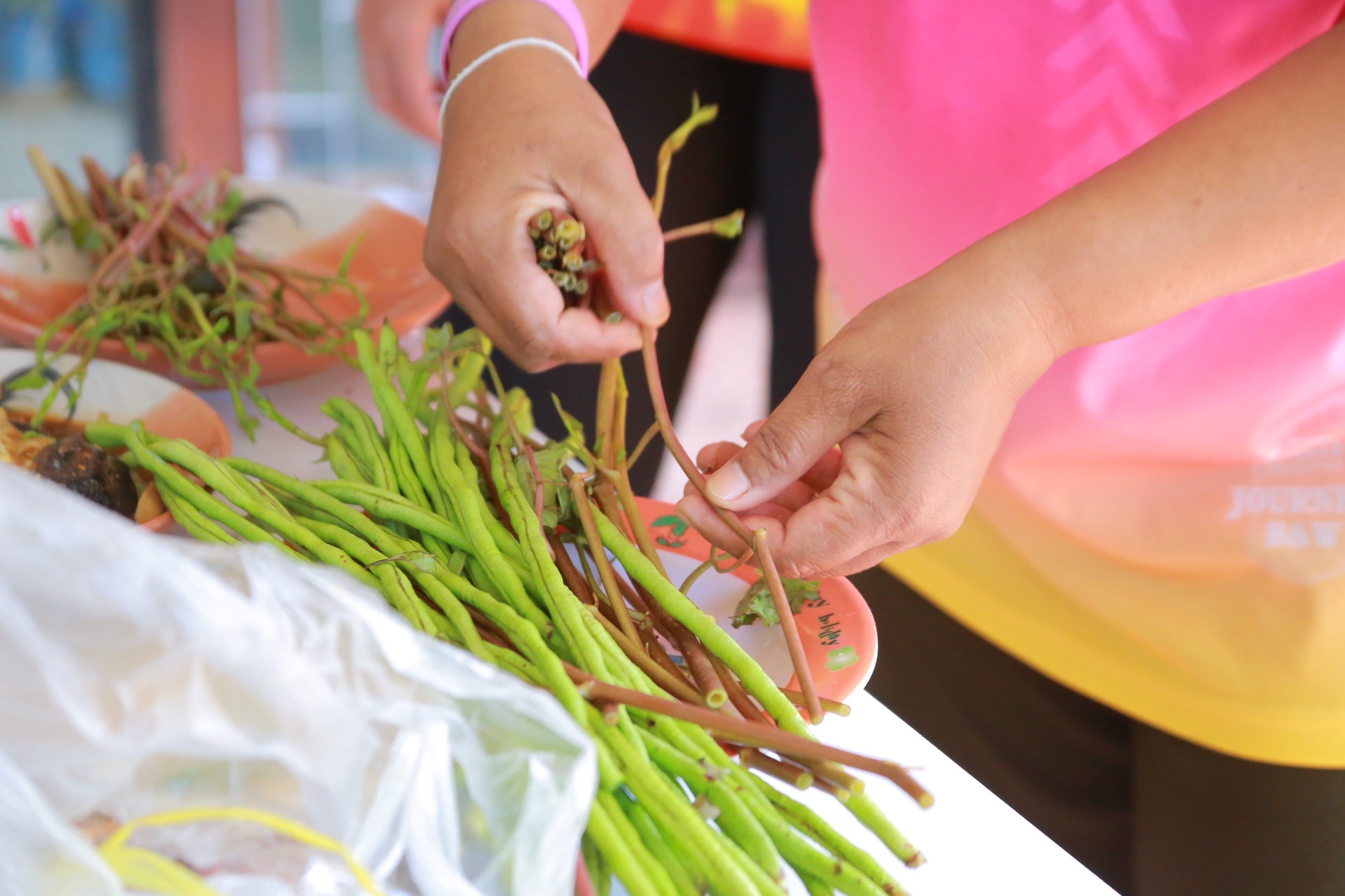 “ส้มตำลีลา รสเด็ด ซ้อมใหญ่ก่อนชิงชัย!” มากับสโลแกน “คำแรกขึ้นสมอง คำสองขึ้นสวรรค์” สำนักงานพัฒนาชุมชนจังหวัดฉะเชิงเทรา ร่วมชมการซ้อมใหญ่ “ตำป่า ลีลา รสเด็ด” จากอำเภอราชสาส์นเตรียมพร้อมประชันความอร่อย