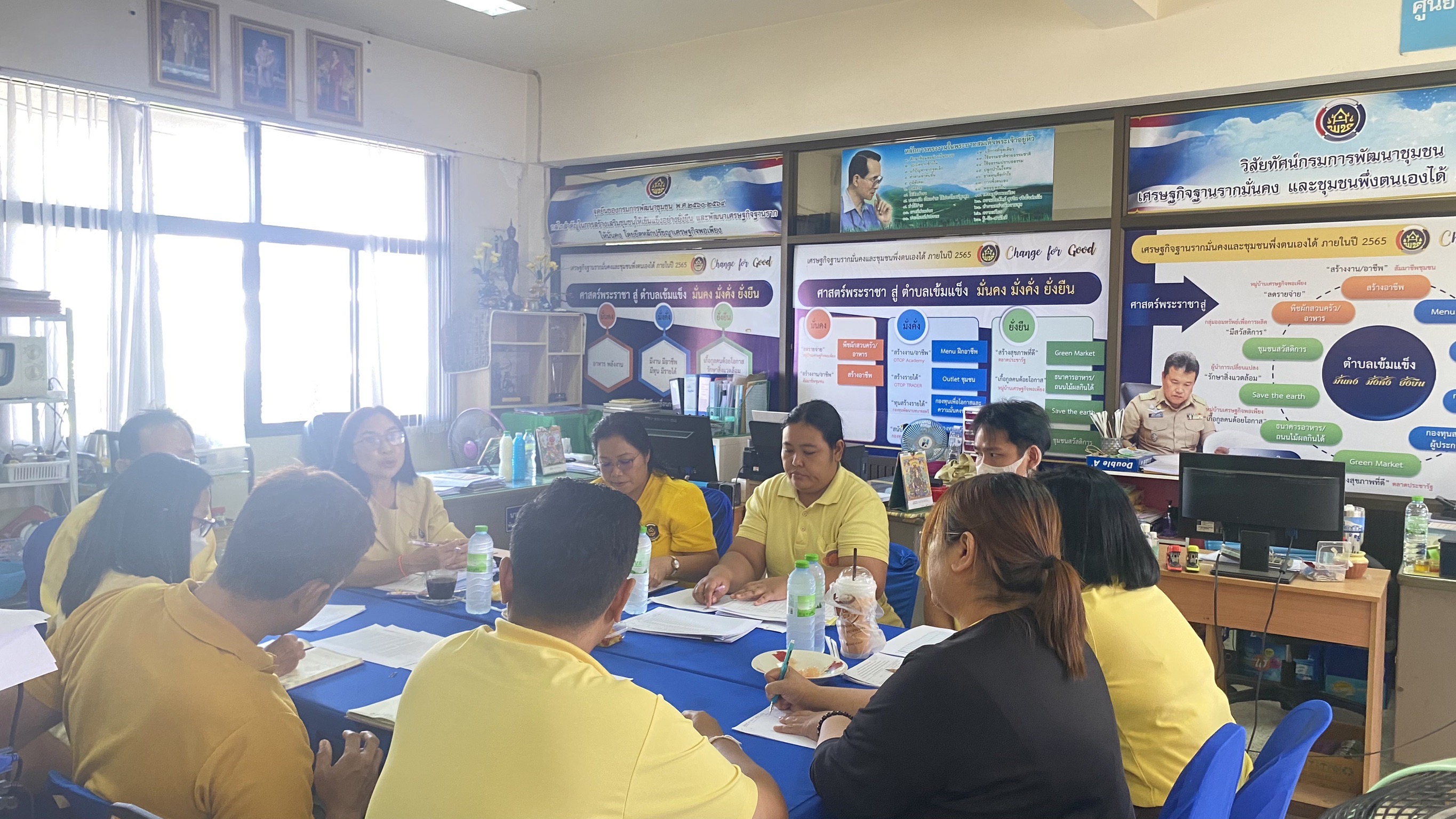 “ฐานข้อมูลเพื่อการพัฒนาชุมชน: สู่การแก้ไขปัญหาความยากจนอย่างยั่งยืน” พช.แปดริ้ว เดินสายสนับสนุน วางแผนการดำเนินงาน ปี 2568 ณ อำเภอท่าตะเกียบและ อำเภอสนามชัยเขต