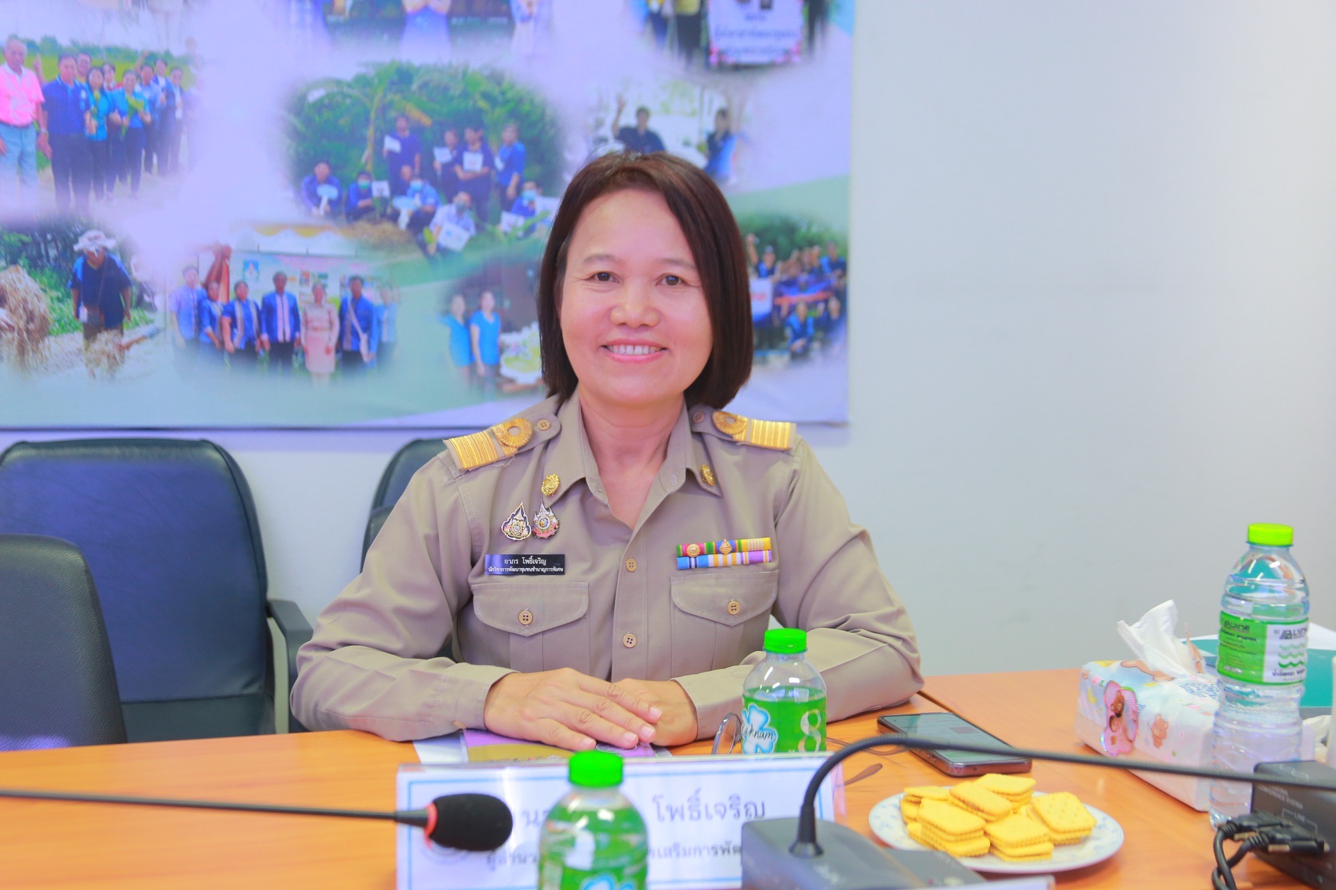 “ผู้อำนวยการกลุ่มงาน พช.แปดริ้ว เข้าร่วมประชุมวางแนวทางขับเคลื่อนตัวชี้วัดงานพัฒนาชุมชน ปี 2567”