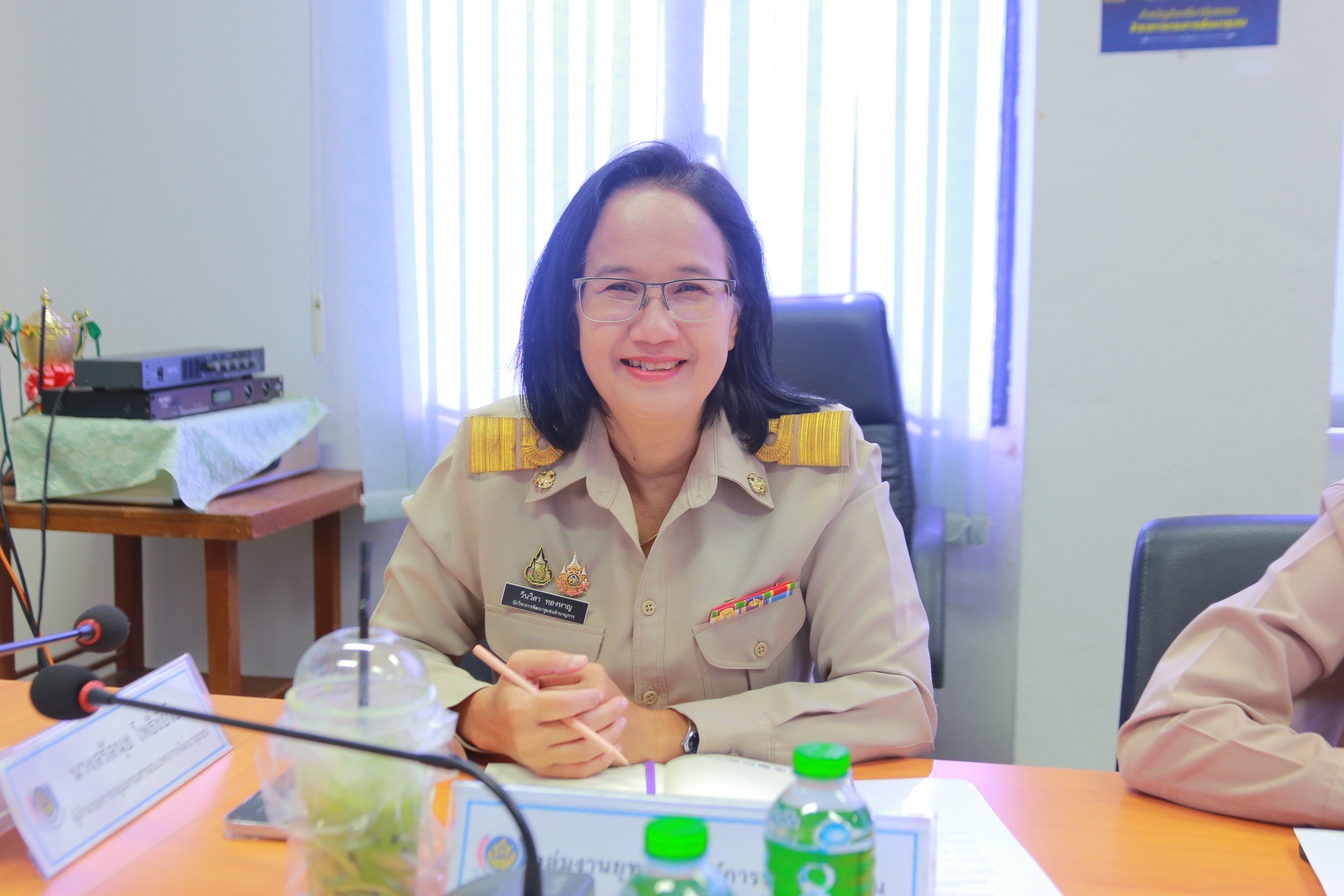 “ผู้อำนวยการกลุ่มงาน พช.แปดริ้ว เข้าร่วมประชุมวางแนวทางขับเคลื่อนตัวชี้วัดงานพัฒนาชุมชน ปี 2567”