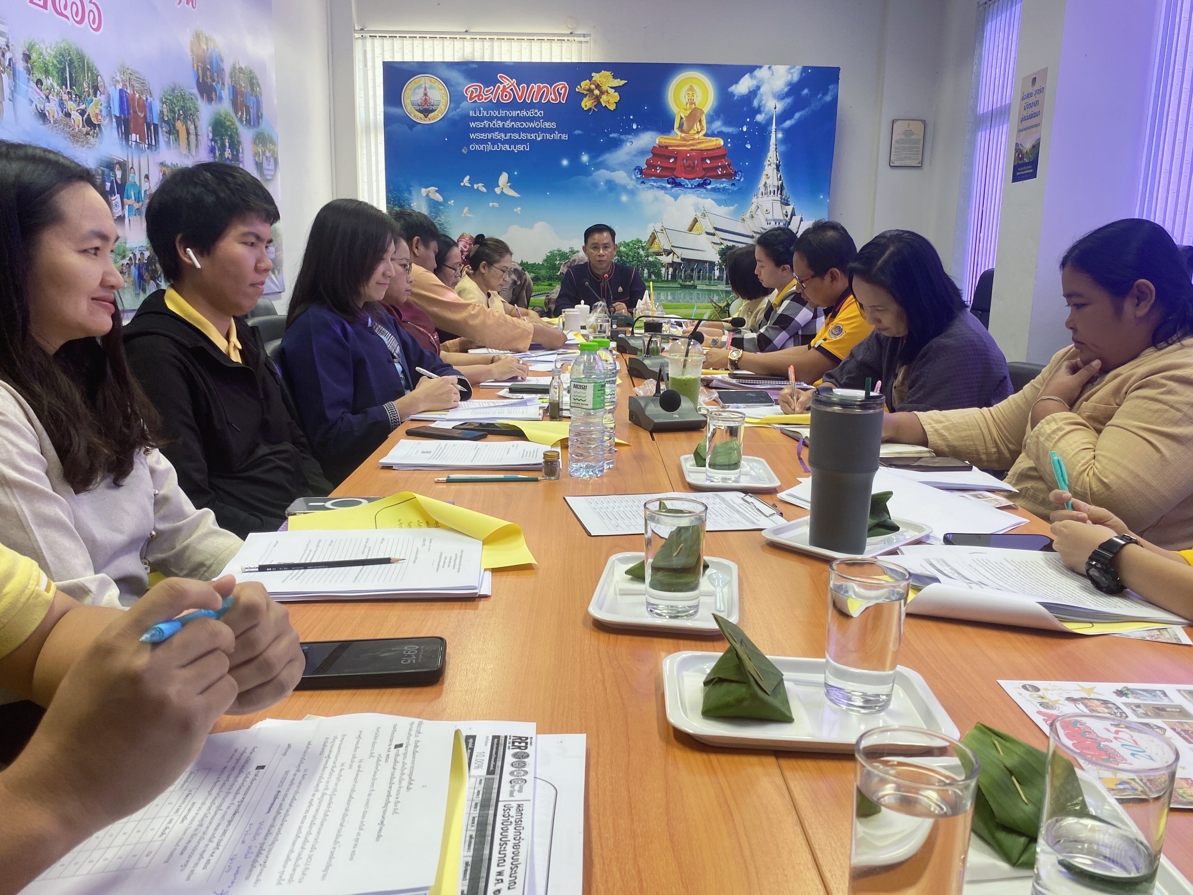 สำนักงานพัฒนาชุมชนฉะเชิงเทรา ประชุมผู้อำนวยการกลุ่มงาน, นักวิชาการพัฒนาชุมชนและเจ้าหน้าที่พัฒนาชุมชนจังหวัดฉะเชิงเทรา ครั้งที่ 10/2567 ประจำเดือน พฤศจิกายน 2567