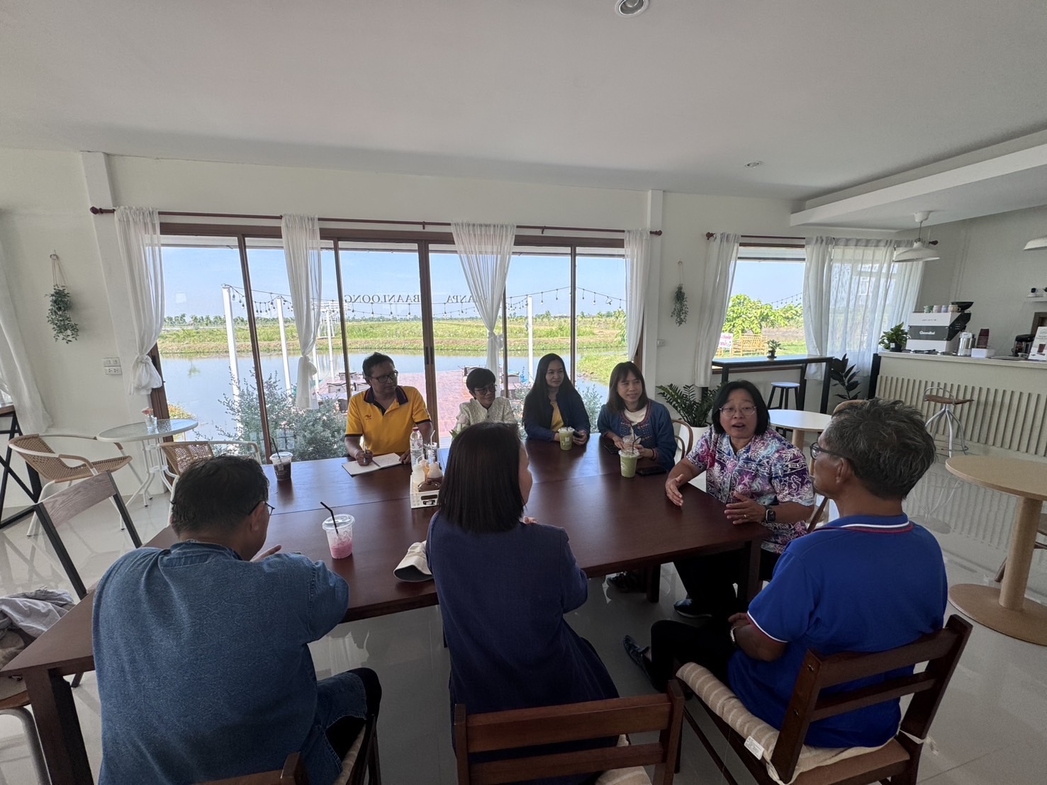 พช.ฉะเชิงเทรา ติดตามผลการดำเนินงานโครงการส่งเสริมและสนับสนุนกิจกรรมอนุรักษ์พันธุกรรมพืช ตามโครงการอนุรักษ์พันธุกรรมพืชอันเนื่องมาจากพระราชดำริ สมเด็จพระเทพรัตนราชสุดาฯ สยามบรมราชกุมารี (อพ.สธ.)