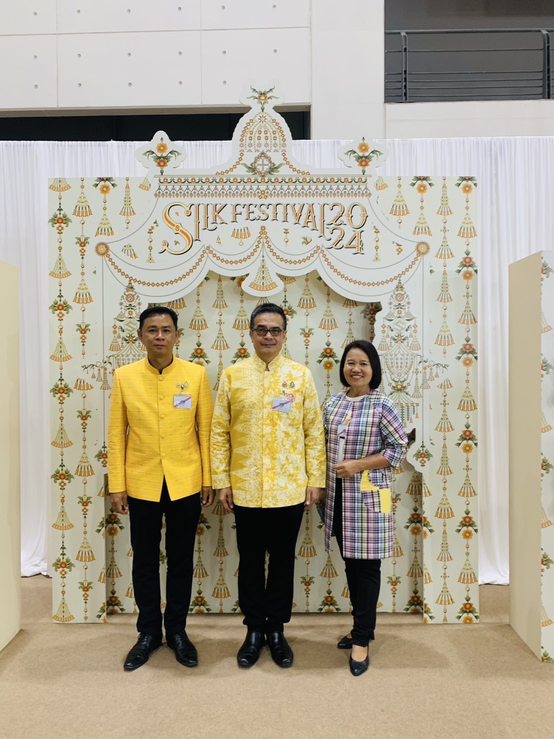 💃จังหวัดฉะเชิงเทราเข้าร่วมรับเสด็จ สมเด็จพระเจ้าลูกเธอ เจ้าฟ้าสิริวัณณวรี นารีรัตนราชกัญญา ในงาน Silk Festival 2024 สู่การพัฒนาที่ยั่งยืน