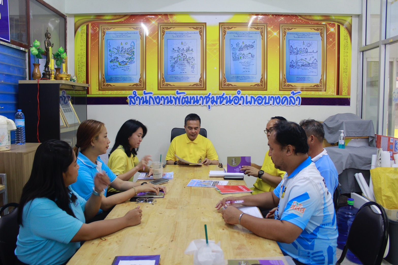 นายกิติพล เวชกุล ผู้ตรวจราชการกรม ปฏิบัติหน้าที่ ผอ.ศพช. ชลบุรี ลงพื้นที่ตรวจราชการการขับคลื่อนงานกรมการพัฒนาชุมชน อำเภอบางคล้า จังหวัดฉะเชิงเทรา