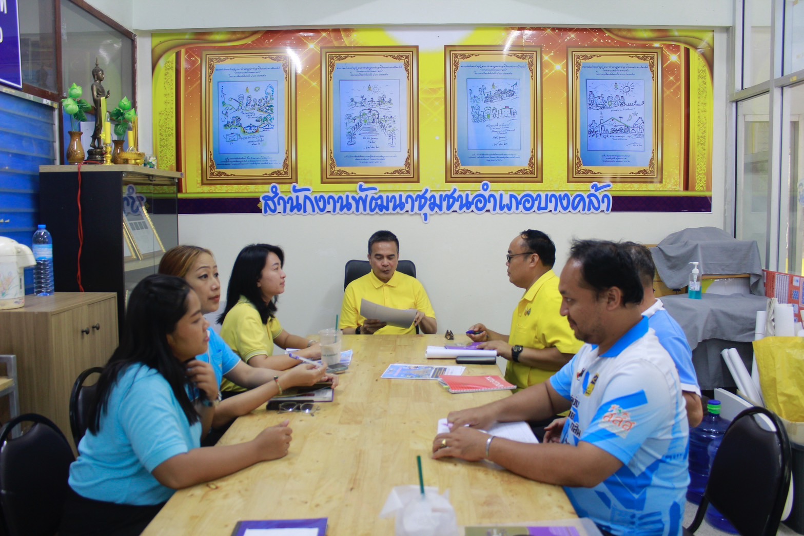 นายกิติพล เวชกุล ผู้ตรวจราชการกรม ปฏิบัติหน้าที่ ผอ.ศพช. ชลบุรี ลงพื้นที่ตรวจราชการการขับคลื่อนงานกรมการพัฒนาชุมชน อำเภอบางคล้า จังหวัดฉะเชิงเทรา