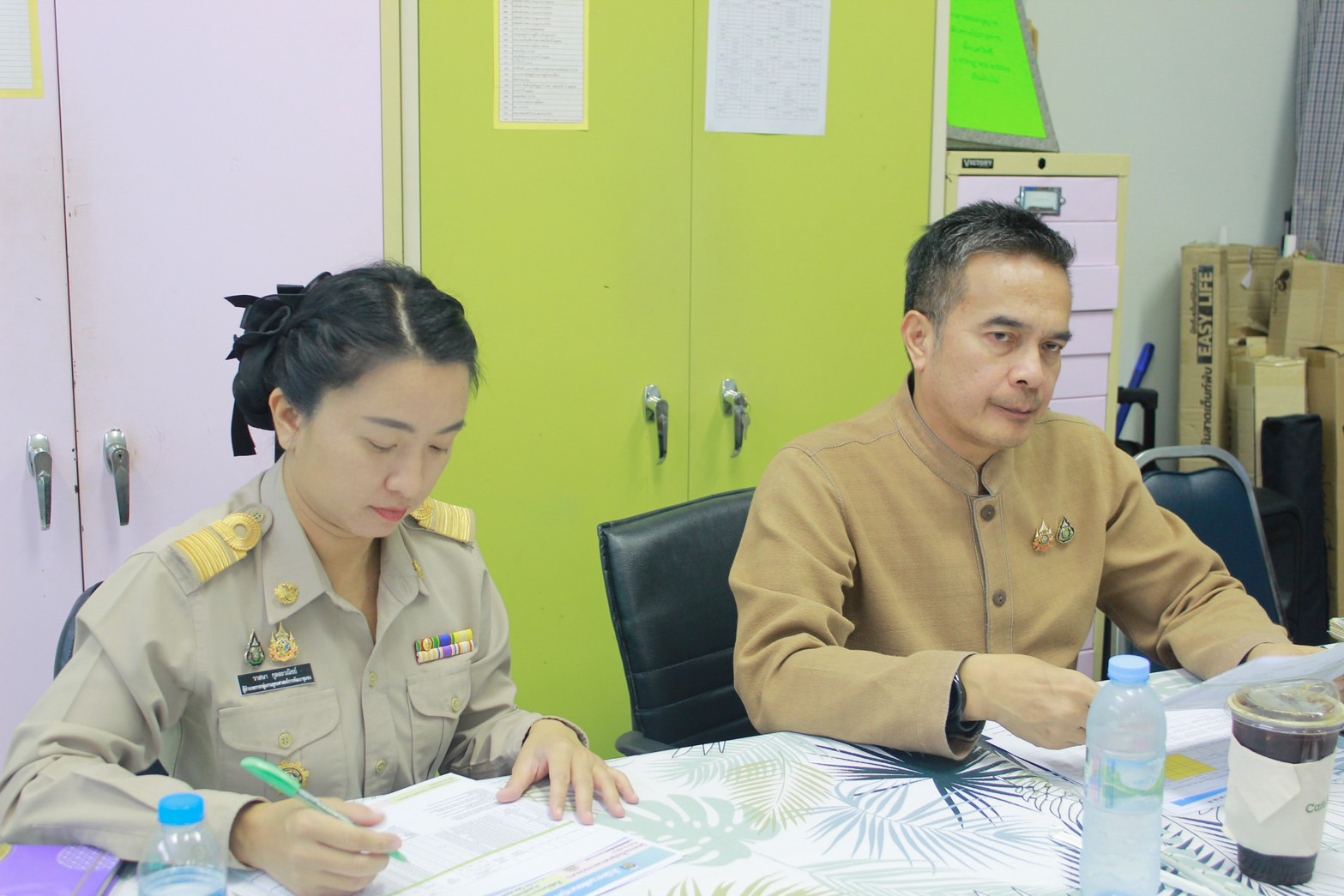 🐬นายกิติพล เวชกุล ผู้ตรวจราชการกรม ปฏิบัติหน้าที่ ผอ.ศพช. ชลบุรี ลงพื้นที่ตรวจราชการการขับคลื่อนงานสำนักงานพัฒนาชุมชนอำเภอบางปะกง จังหวัดฉะเชิงเทรา