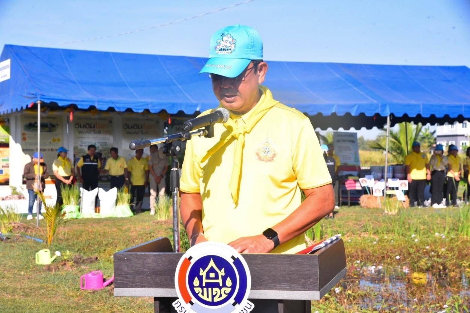 🌱พช.ฉะเชิงเทรา ดำเนินโครงการน้อมรำลึกและเทิดพระเกียรติคุณของพระบาทสมเด็จพระบรมชนกาธิเบศรมหาภูมิพลอดุลยเดชมหาราช บรมนาถบพิตร ในงานวันดินโลก World Soil day ปี ๒๕๖๗