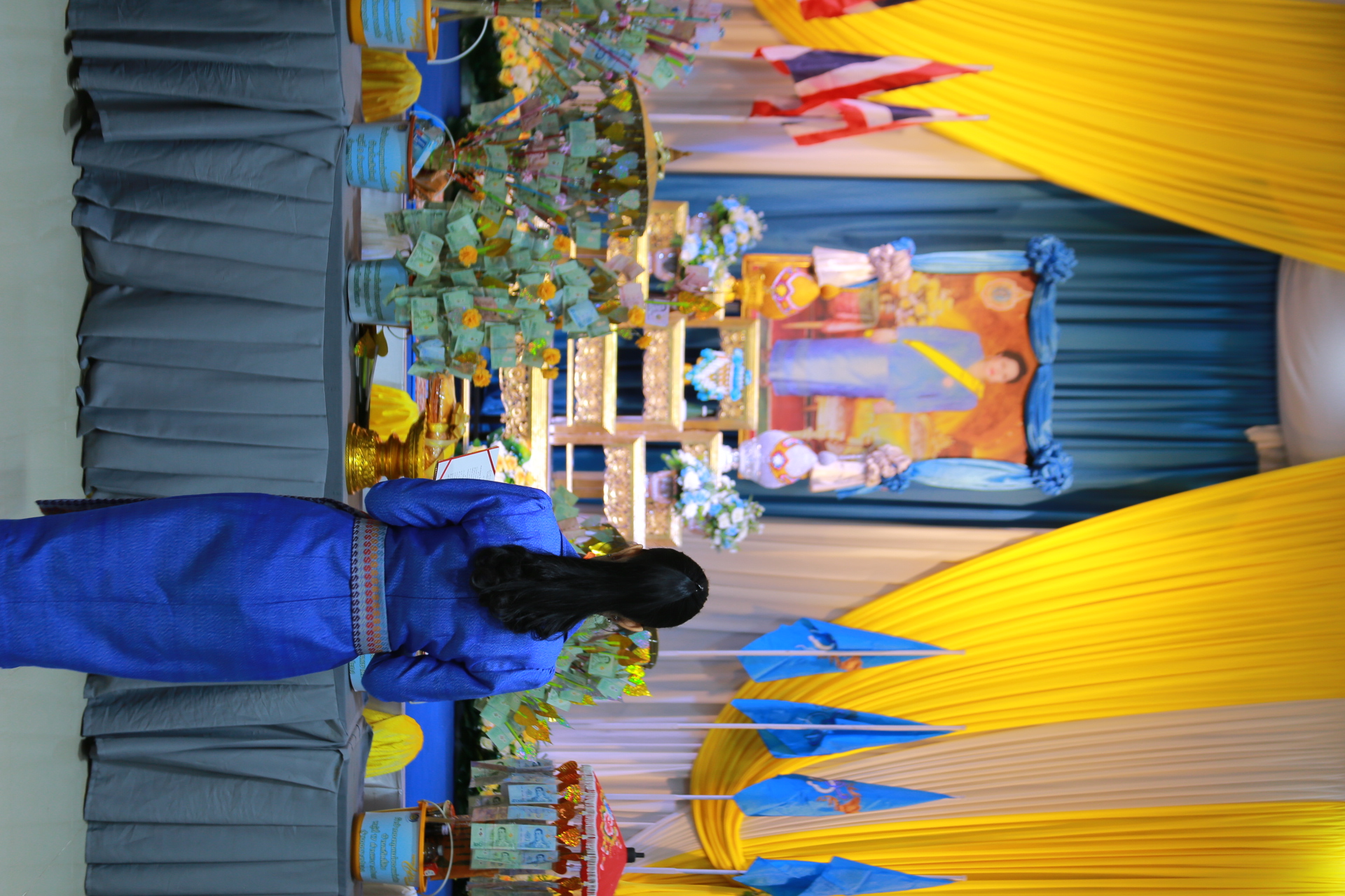 “สานต่อพระราชปณิธาน ผ่านพิธีทอดผ้าป่ากองทุนแม่ของแผ่นดิน อำเภอบางปะกง จังหวัดฉะเชิงเทรา”