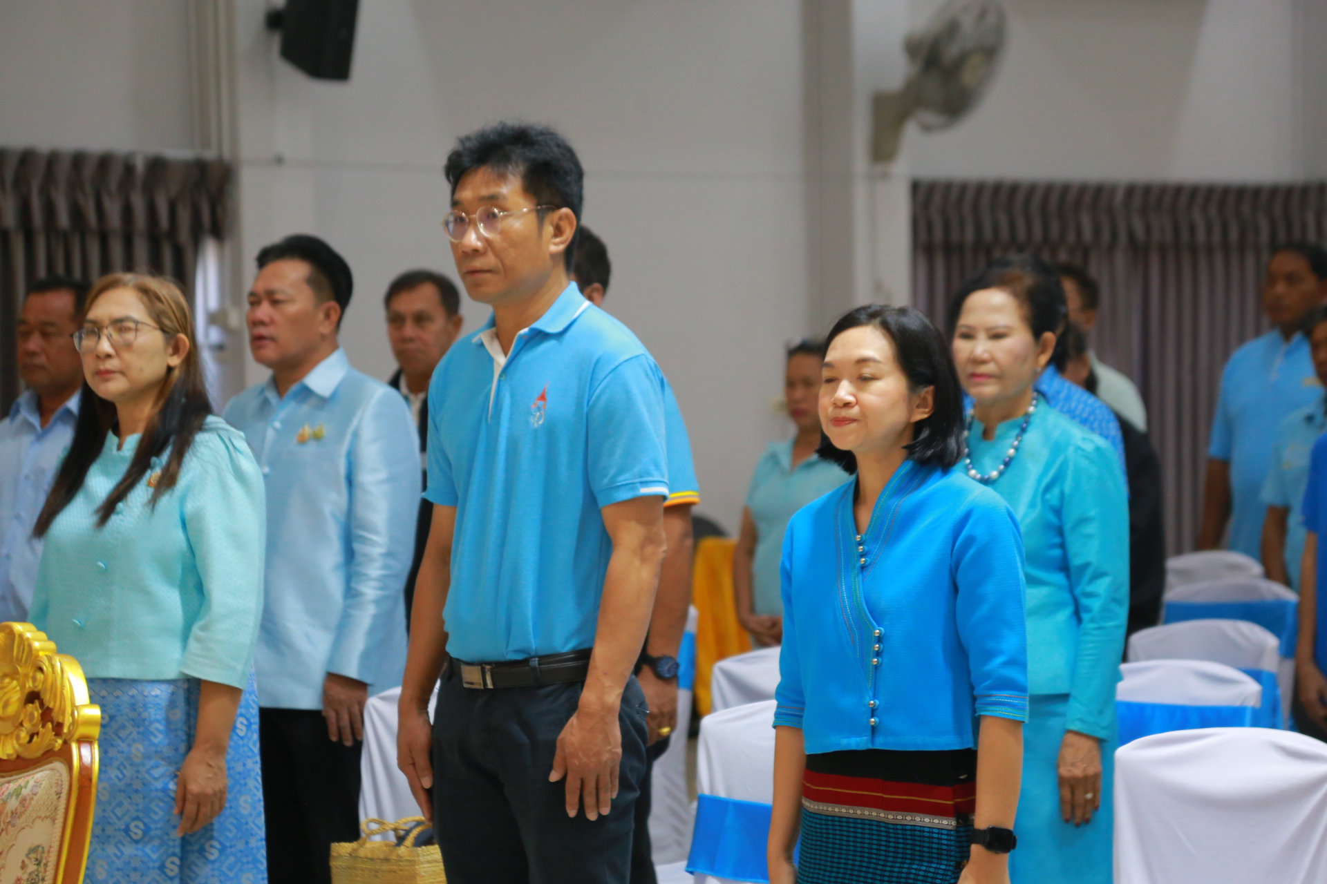 “สานต่อพระราชปณิธาน ผ่านพิธีทอดผ้าป่ากองทุนแม่ของแผ่นดิน อำเภอบางปะกง จังหวัดฉะเชิงเทรา”