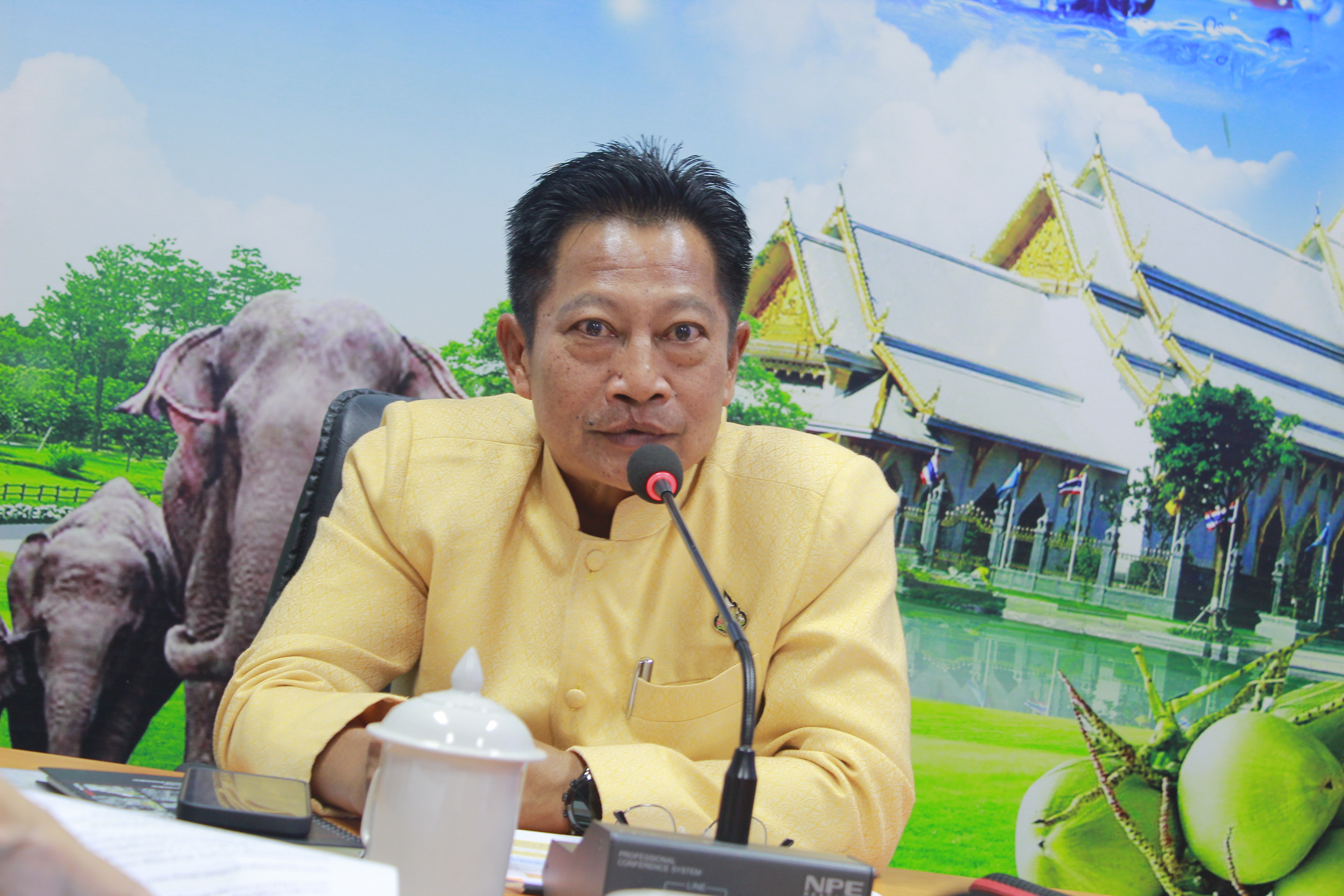 ประชุม Monday Talk ขับเคลื่อนงานพัฒนาชุมชน จังหวัดฉะเชิงเทรา