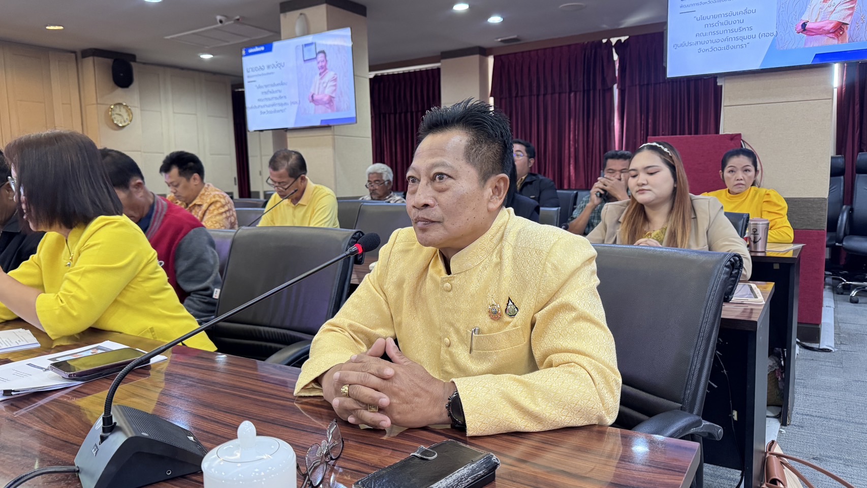 ” kick off พัฒนา ศูนย์ประสานงานองค์การชุมชน หนุนเสริมตำบลเข้มแข็งตามหลักปรัชญาของเศรษฐกิจพอเพียง”  พช.แปดริ้ว ดำเนินโครงการประชุมเชิงปฏิบัติการเสริมสร้างทักษะคณะกรรมการบริหารศูนย์ประสานงานองค์การชุมชนระดับอำเภอ (ศอช.อ.)