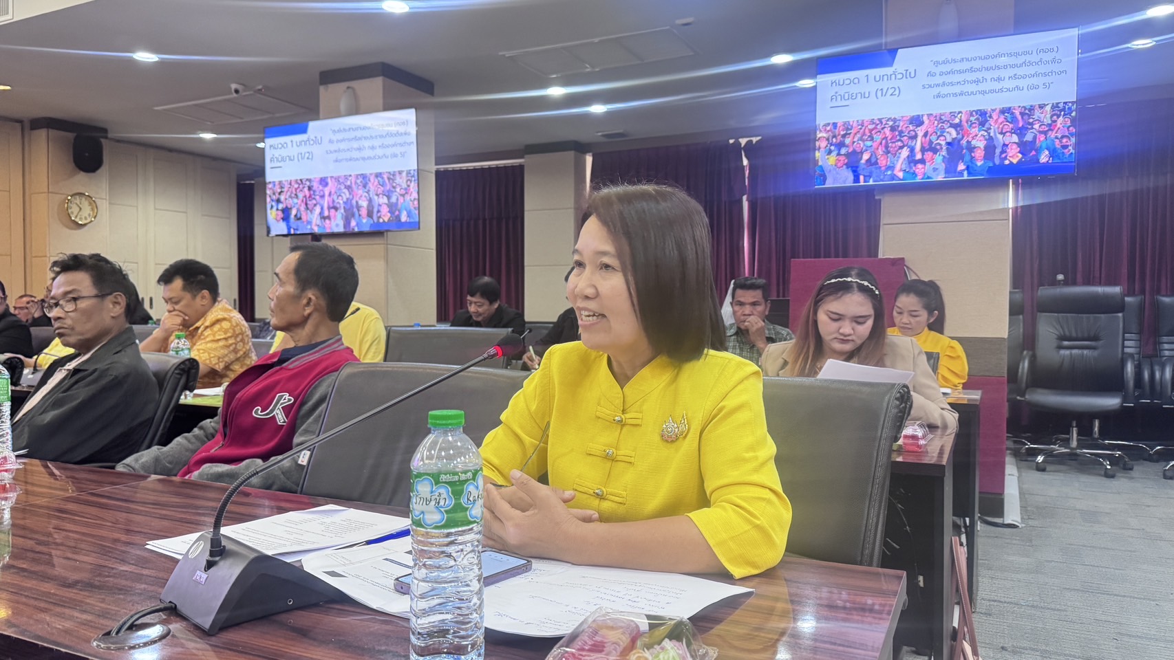 ” kick off พัฒนา ศูนย์ประสานงานองค์การชุมชน หนุนเสริมตำบลเข้มแข็งตามหลักปรัชญาของเศรษฐกิจพอเพียง”  พช.แปดริ้ว ดำเนินโครงการประชุมเชิงปฏิบัติการเสริมสร้างทักษะคณะกรรมการบริหารศูนย์ประสานงานองค์การชุมชนระดับอำเภอ (ศอช.อ.)