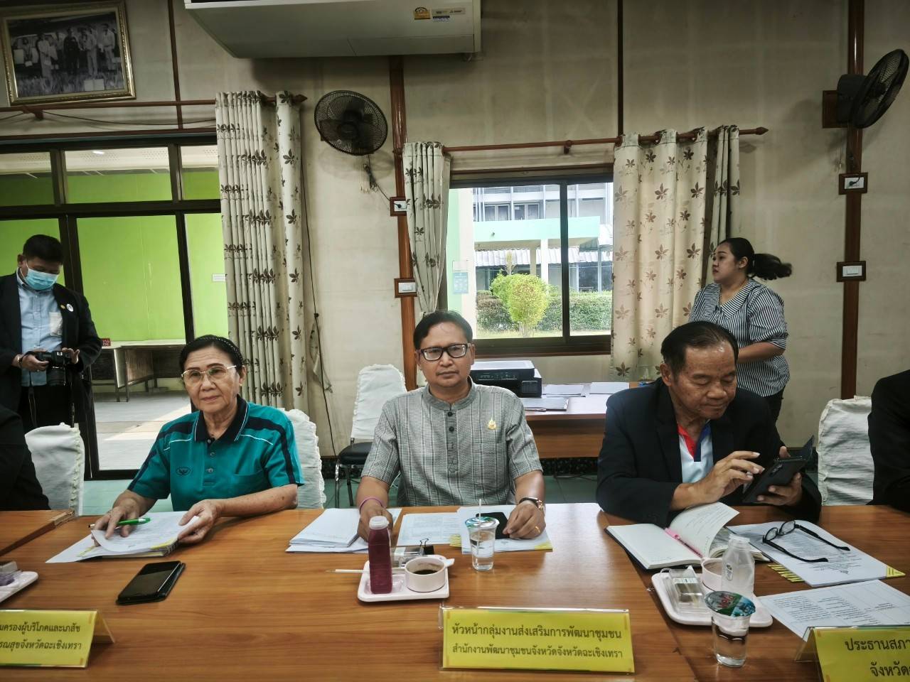 🤝พช. ฉะเชิงเทรา ร่วมการประชุมคณะอนุกรรมการส่งเสริมวิสาหกิจชุมชนประจำปีงบประมาณ พ.ศ. 2568 ครั้งที่ 1/2568