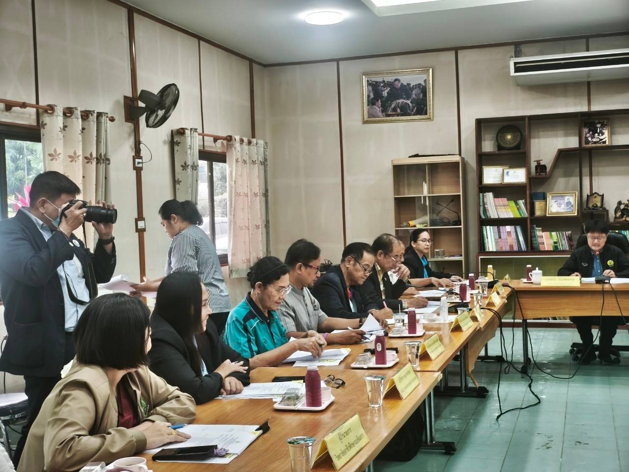 🤝พช. ฉะเชิงเทรา ร่วมการประชุมคณะอนุกรรมการส่งเสริมวิสาหกิจชุมชนประจำปีงบประมาณ พ.ศ. 2568 ครั้งที่ 1/2568