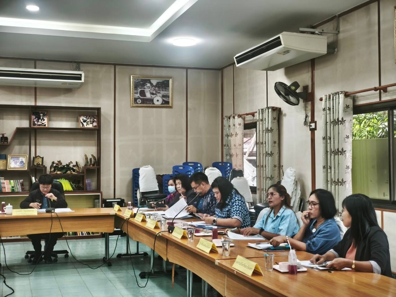 🤝พช. ฉะเชิงเทรา ร่วมการประชุมคณะอนุกรรมการส่งเสริมวิสาหกิจชุมชนประจำปีงบประมาณ พ.ศ. 2568 ครั้งที่ 1/2568