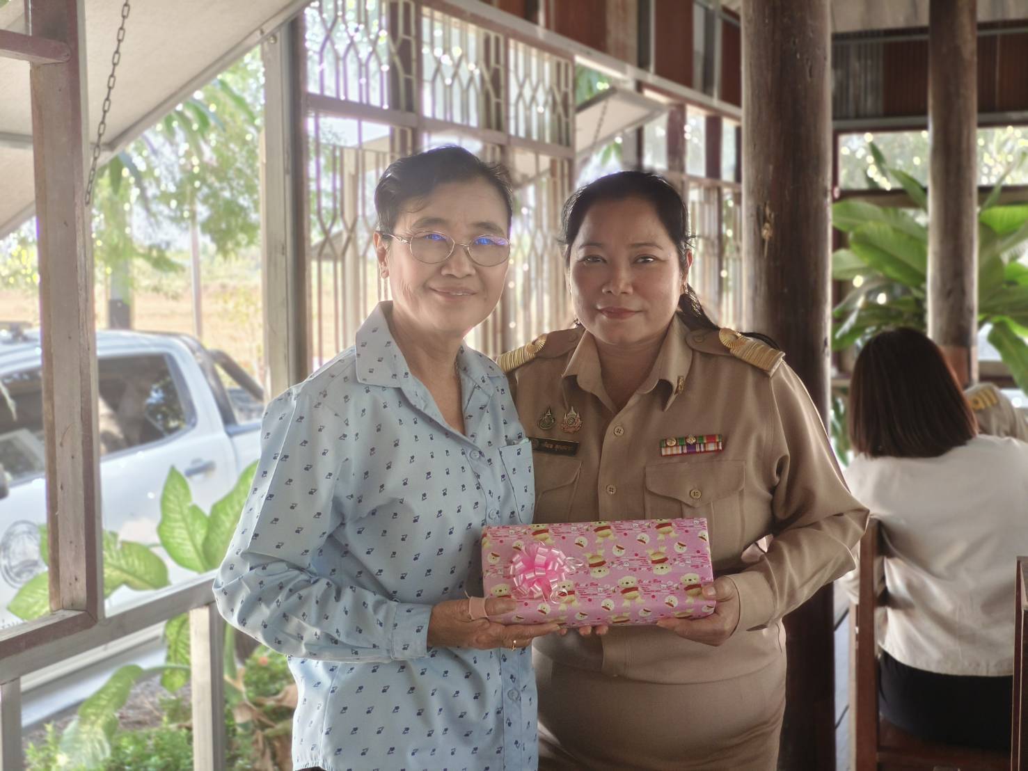 🎉 พช. ฉะเชิงเทรา ร่วมแสดงความยินดีกับนางศศิฉาย สุคนธฉายา ในโอกาสดำรงตำแหน่งพัฒนาการอำเภอคลองเขื่อน