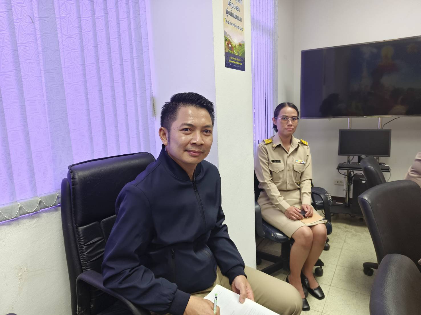 📢 พช. ฉะเชิงเทรา จัดประชุม Monday Talk เพื่อขับเคลื่อนงานพัฒนาชุมชน