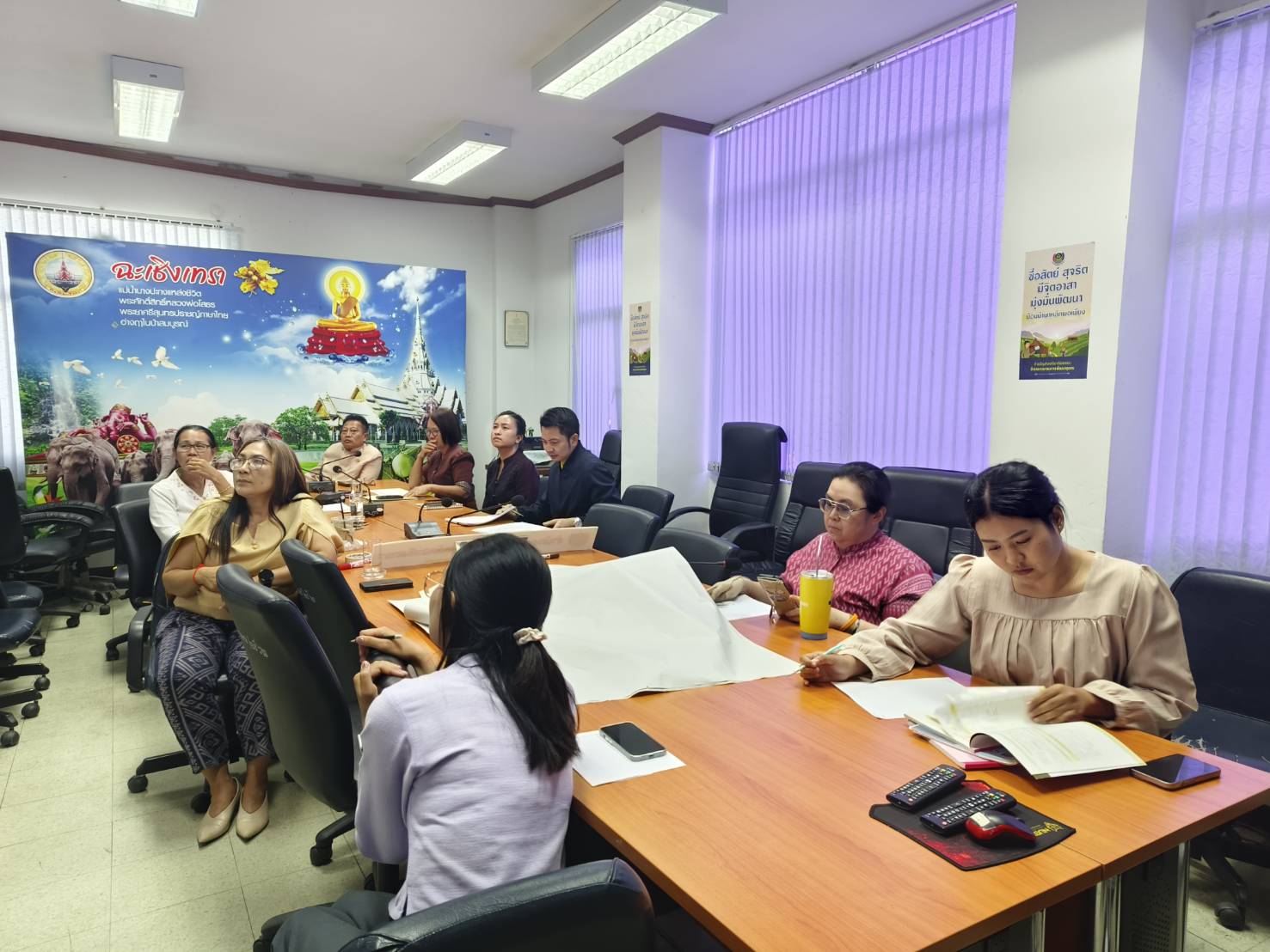 ประชุมเตรียมความพร้อมการประชุมคณะอนุกรรมการบริหารกองทุนพัฒนาบทบาทสตรีระดับจังหวัด ฉะเชิงเทรา ครั้งที่ 1/2568