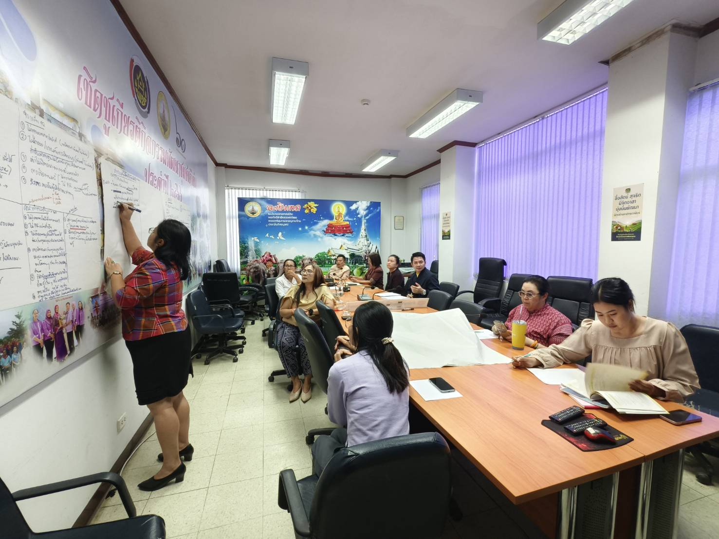 ประชุมเตรียมความพร้อมการประชุมคณะอนุกรรมการบริหารกองทุนพัฒนาบทบาทสตรีระดับจังหวัด ฉะเชิงเทรา ครั้งที่ 1/2568