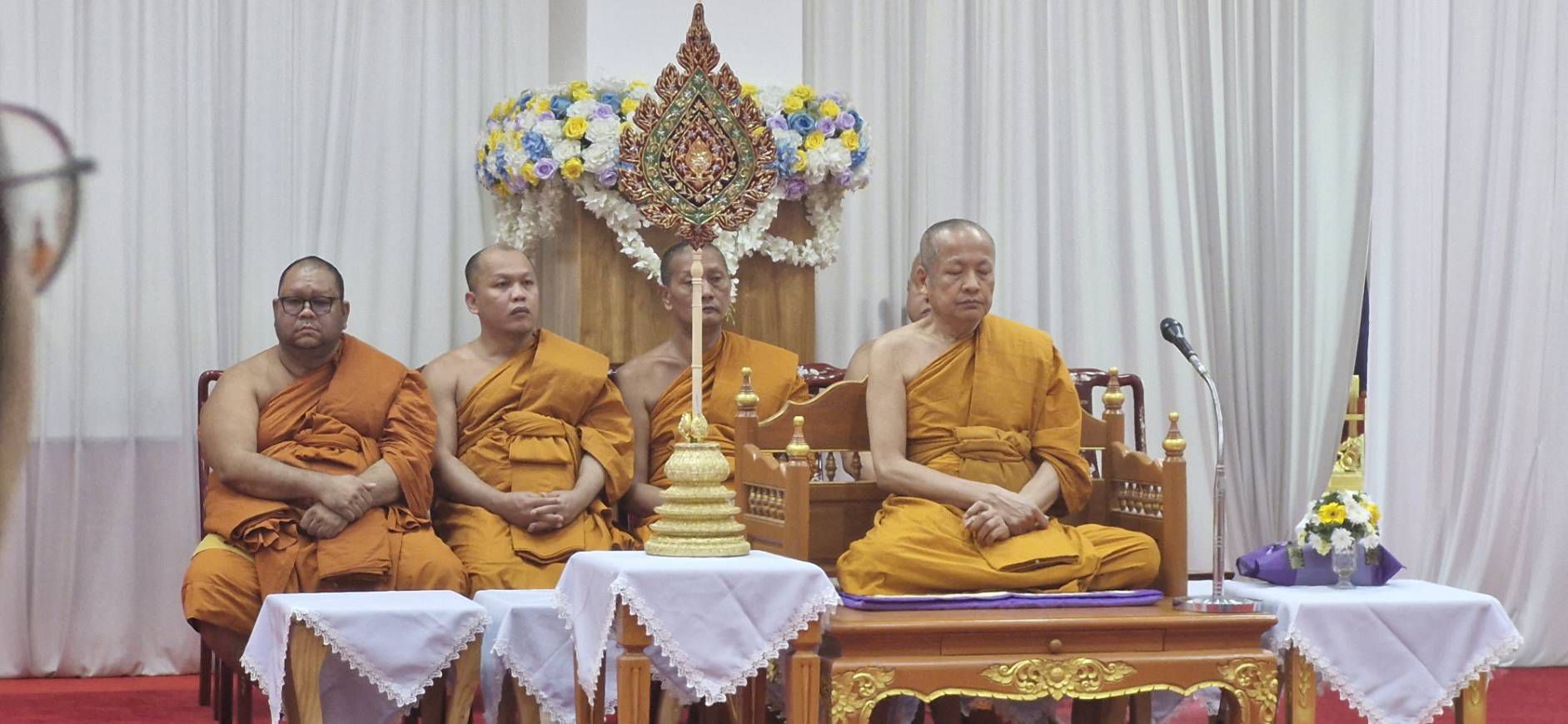 พช. ฉะเชิงเทรา ร่วมพิธีถวายภัตตาหารเพลพระราชทาน ของพระบาทสมเด็จพระจ้าอยู่หัว
