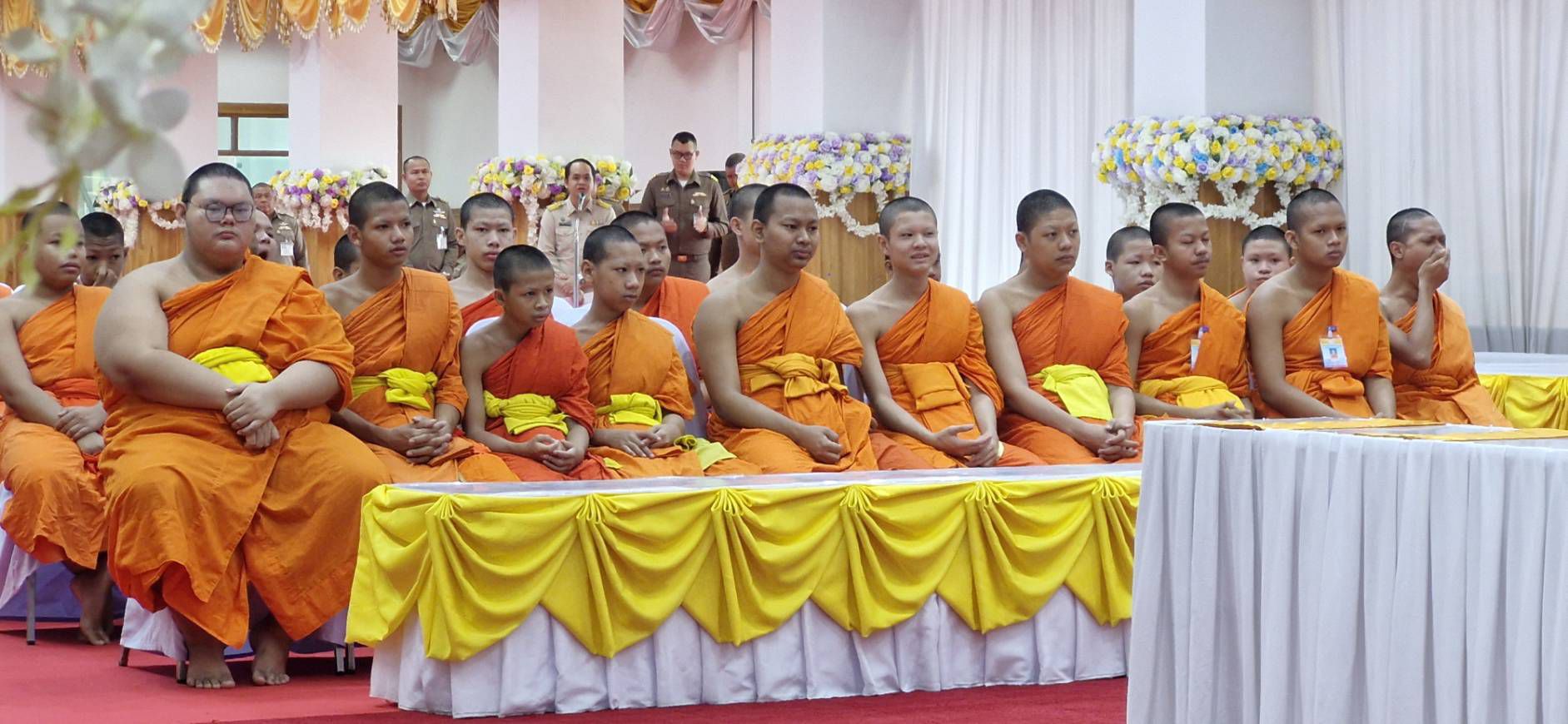 พช. ฉะเชิงเทรา ร่วมพิธีถวายภัตตาหารพระราชทาน ของพระบาทสมเด็จพระเจ้าอยู่หัว