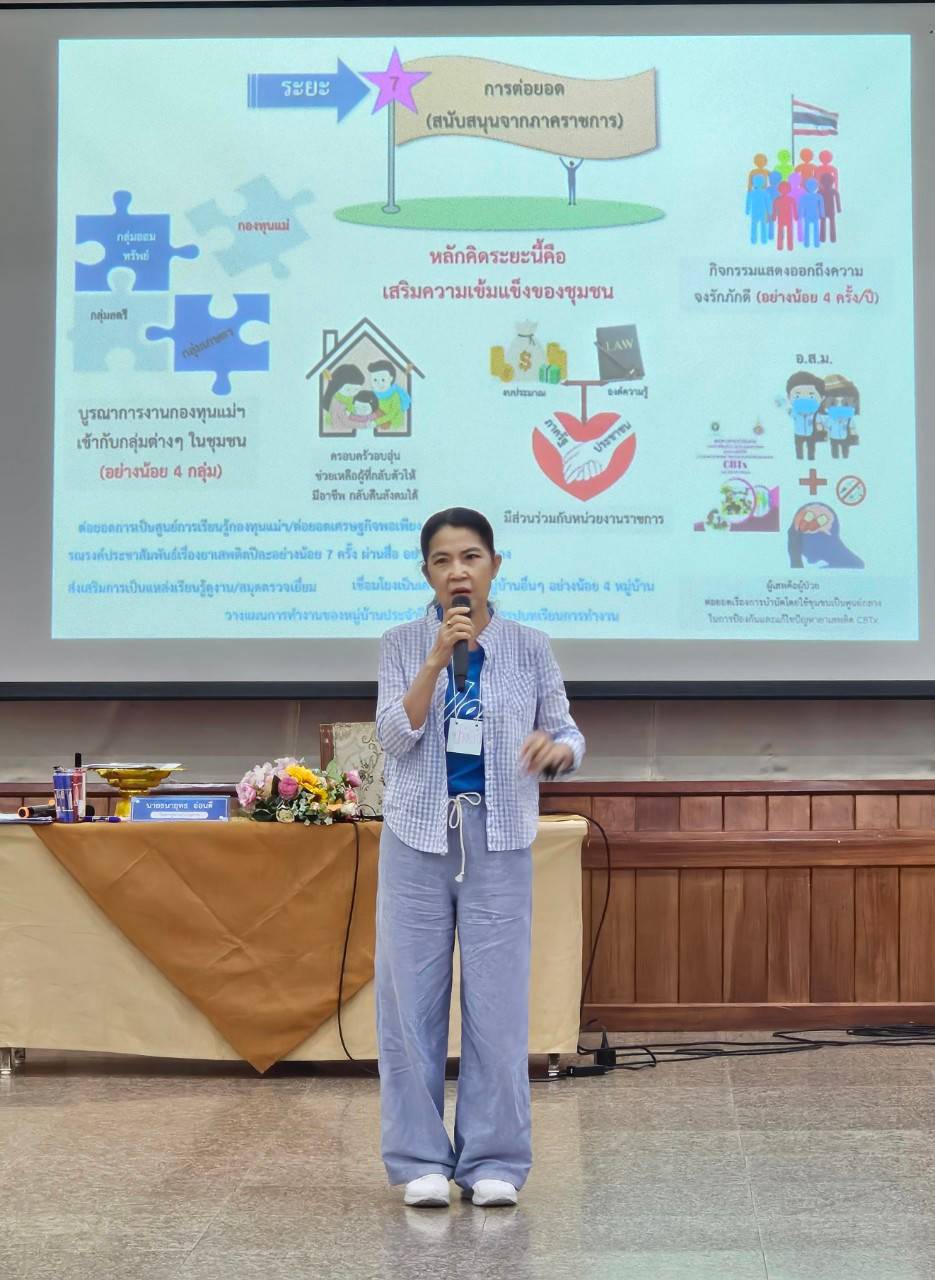 เข้มข้น ครบเครื่อง หลักสูตรวิทยากรกระบวนการกองทุนแม่ของแผ่นดิน (ครู ข) วันที่ 2