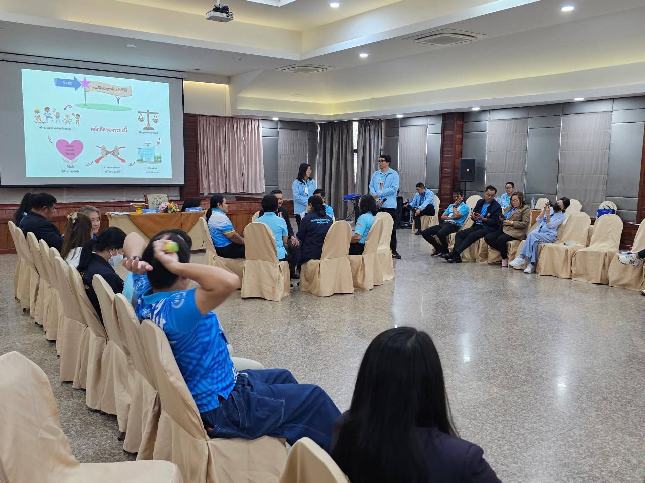 เข้มข้น ครบเครื่อง หลักสูตรวิทยากรกระบวนการกองทุนแม่ของแผ่นดิน (ครู ข) วันที่ 2