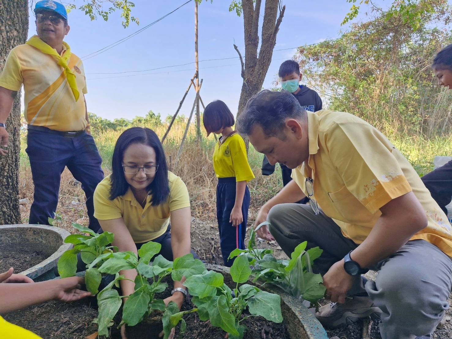 🍀☘️พช.ฉะเชิงเทรา ร่วมกิจกรรมปลูกจิตสำนึกการป้องกันการทุจริตและประพฤติมิชอบ บ้านหมู่ใหญ่ หมู่ที่ 3 ตำบลแสนภูดาษ อำเภอบ้านโพธิ์ จังหวัดฉะเชิงเทรา
