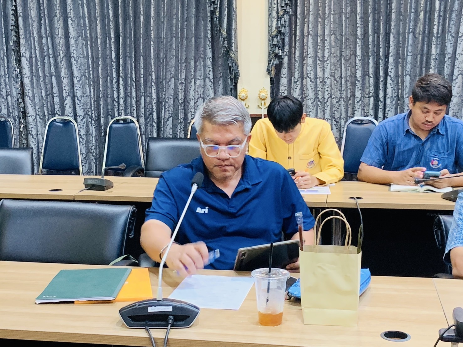 🤝พช.ฉะเชิงเทรา ผสานพลังคณะกรรมการเครือข่ายกลุ่มอาชีพ ผู้ผลิต และผู้ประกอบการ หนึ่งตำบล หนึ่งผลิตภัณฑ์ ระดับจังหวัด และคณะกรรมการบริษัท ประชารัฐรักสามัคคีฉะเชิงเทราฯ ขับเคลื่อนงานหนึ่งตำบล หนึ่งผลิตภัณฑ์ จังหวัดฉะเชิงเทรา ประจำปีงบประมาณ พ.ศ. 2568