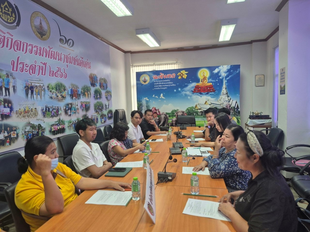 🤝พช. ฉะเชิงเทรา จัดประชุมชี้แจงแนวทางการจัดงาน OTOP TO THE TOWN ประจำปี 2568