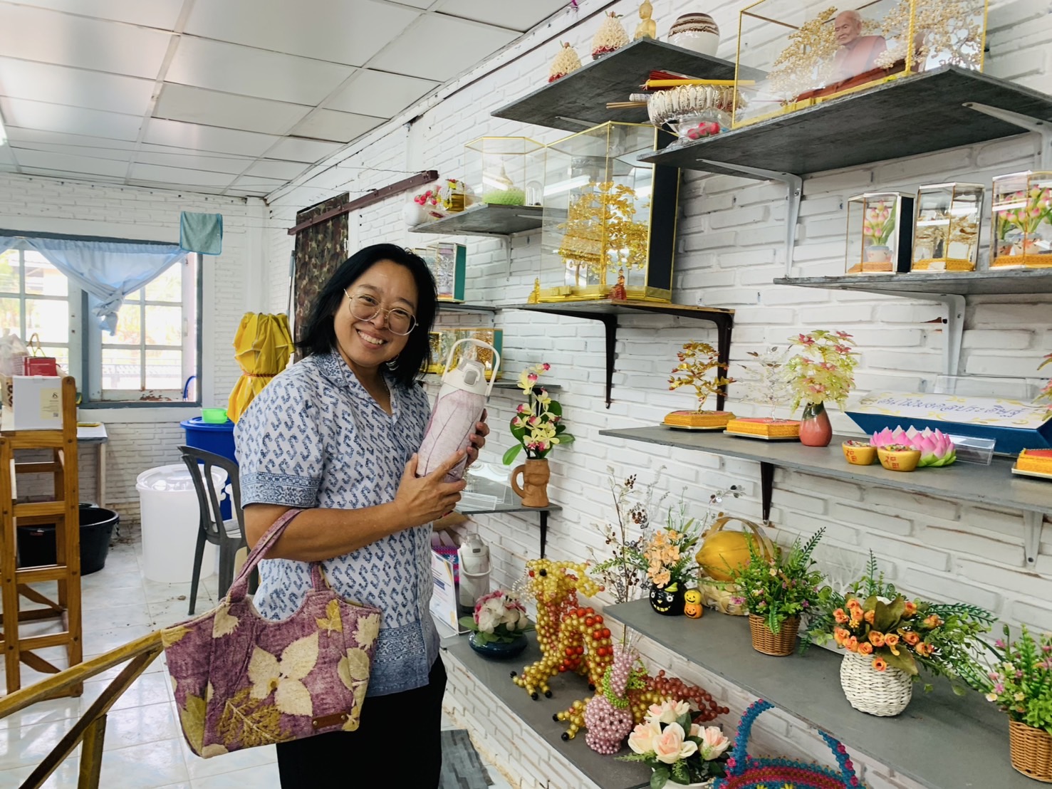 💃พช. ฉะเชิงเทรา ลงพื้นที่ติดตามผลการขับเคลื่อนโครงการ “ผ้าไทยใส่ให้สนุก”