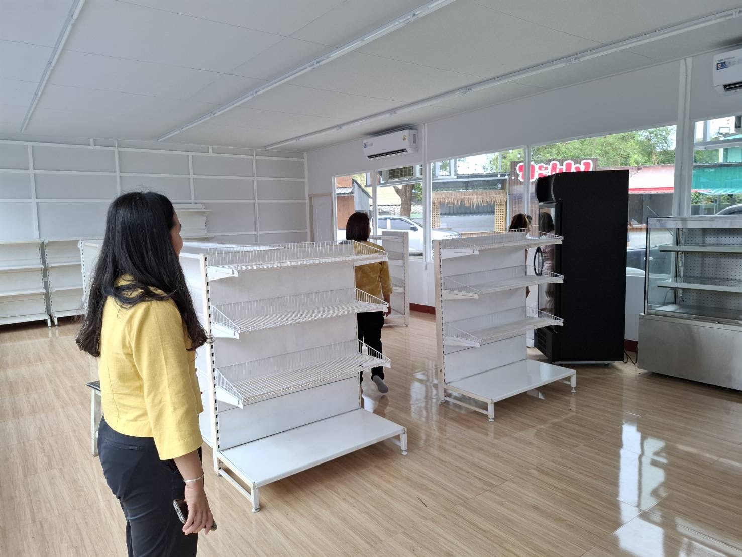 😋พช. ฉะเชิงเทรา ลงพื้นดูสถานที่ตลาดพุงกาง