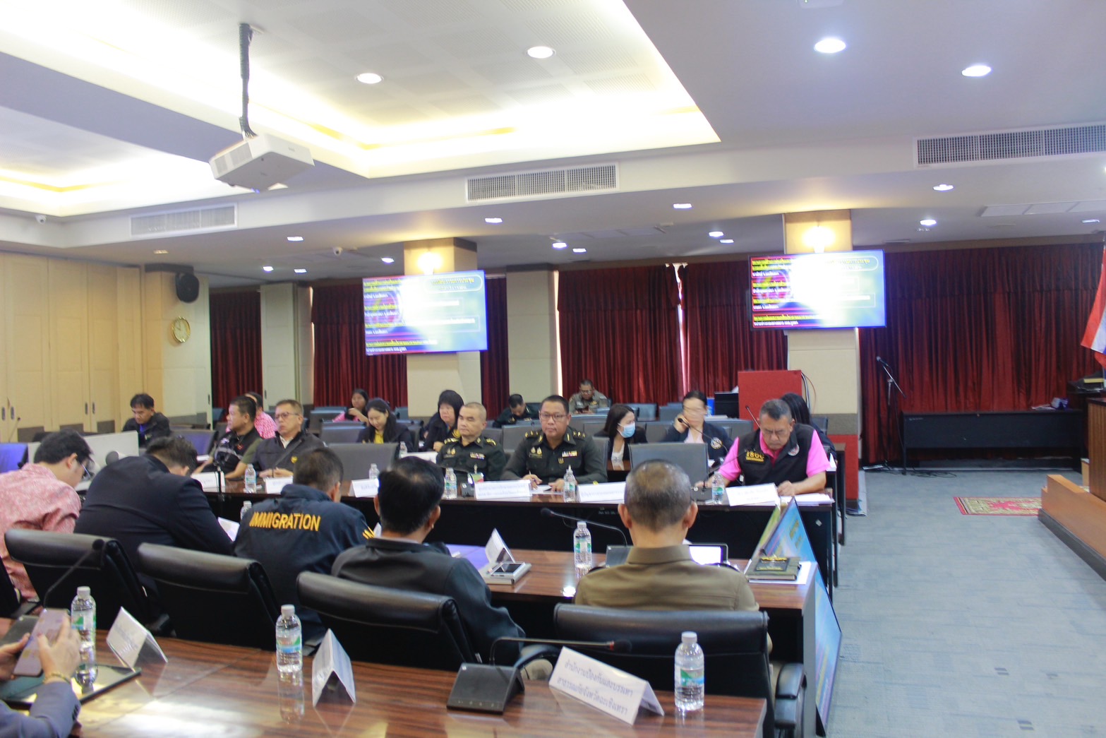 พช.ฉะเชิงเทรา ร่วมประชุมเชิงปฏิบัติการบูรณาการ การบริหารจัดการความมั่นคง จังหวัดฉะเชิงเทรา