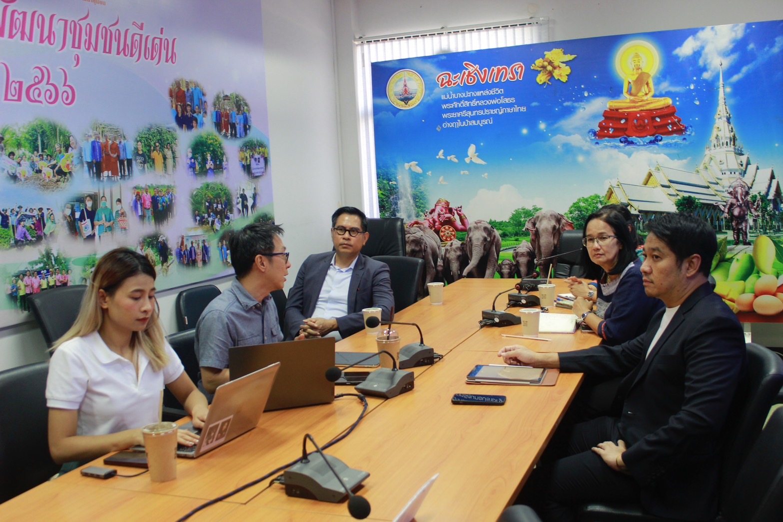 พช.ฉะเชิงเทรา Thinking design 5 ชุมชนท่องเที่ยว OTOP นวัตวิถี