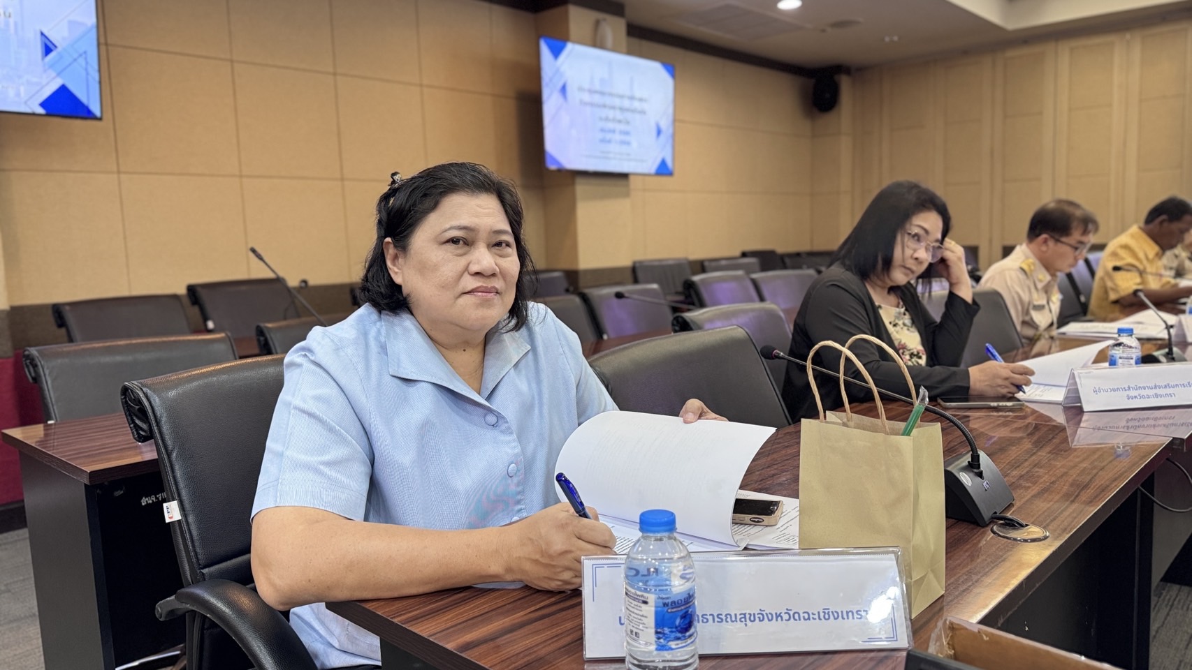 พช. ฉะเชิงเทรา จัดประชุมคณะกรรมการคัดสรรกิจกรรมพัฒนาชุมชนดีเด่นระดับจังหวัด ประจำปี 2568 ครั้งที่ 1/2568