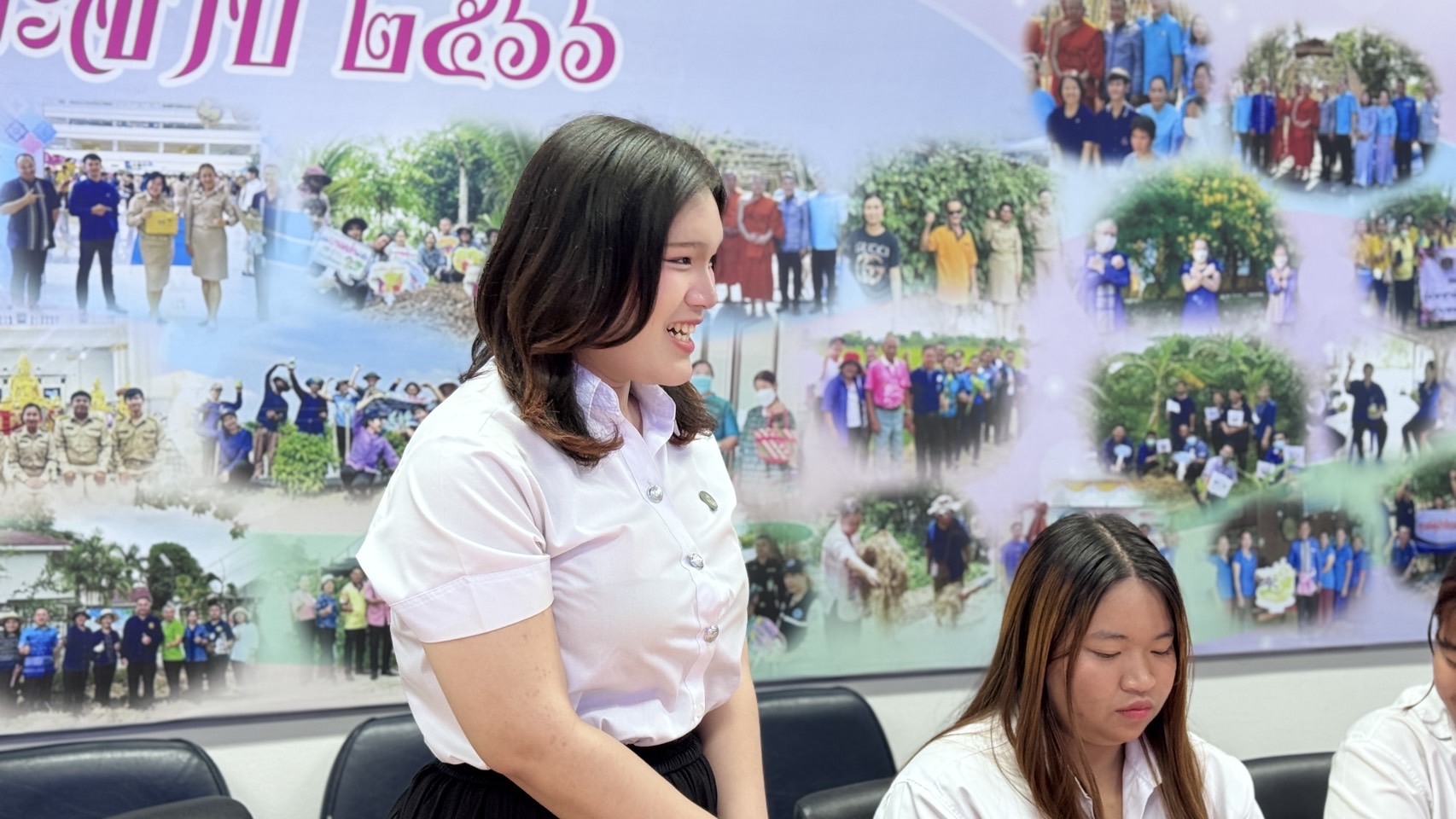 พช. ฉะเชิงเทรา ต้อนรับคณะศึกษาดูงาน มหาวิทยาลัยราชภัฎราชนครินทร์ สร้างความรู้งานพัฒนาชุมชน และสร้างแรงบันดาลใจในการรับราชการ