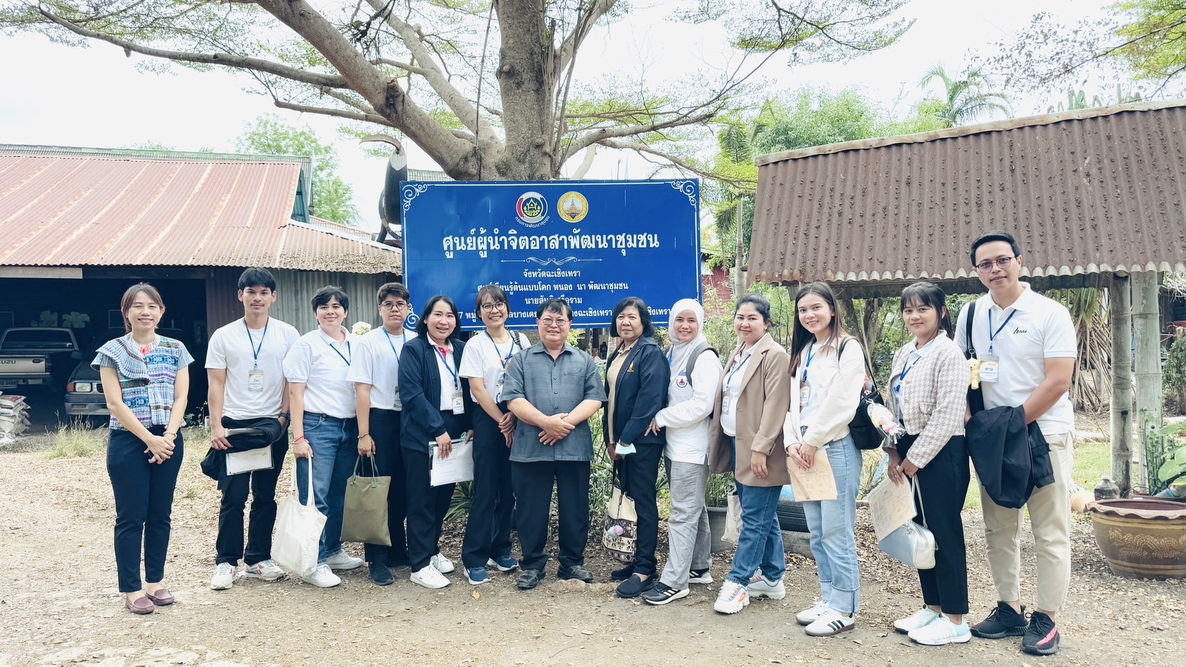 พช. ฉะเชิงเทรา สนับสนุนการดำเนินโครงการพัฒนาข้าราชการพลเรือนสามัญที่อยู่ระหว่างทดลองปฏิบัติราชการ ประจำปีงบประมาณ พ.ศ. 2568 กิจกรรมศึกษาดูงานและลงพื้นที่ ศูนย์ผู้นำจิตอาสาพัฒนาชุมชน ศูนย์เรียนรู้ โคก หนอง นา พัฒนาชุมชน