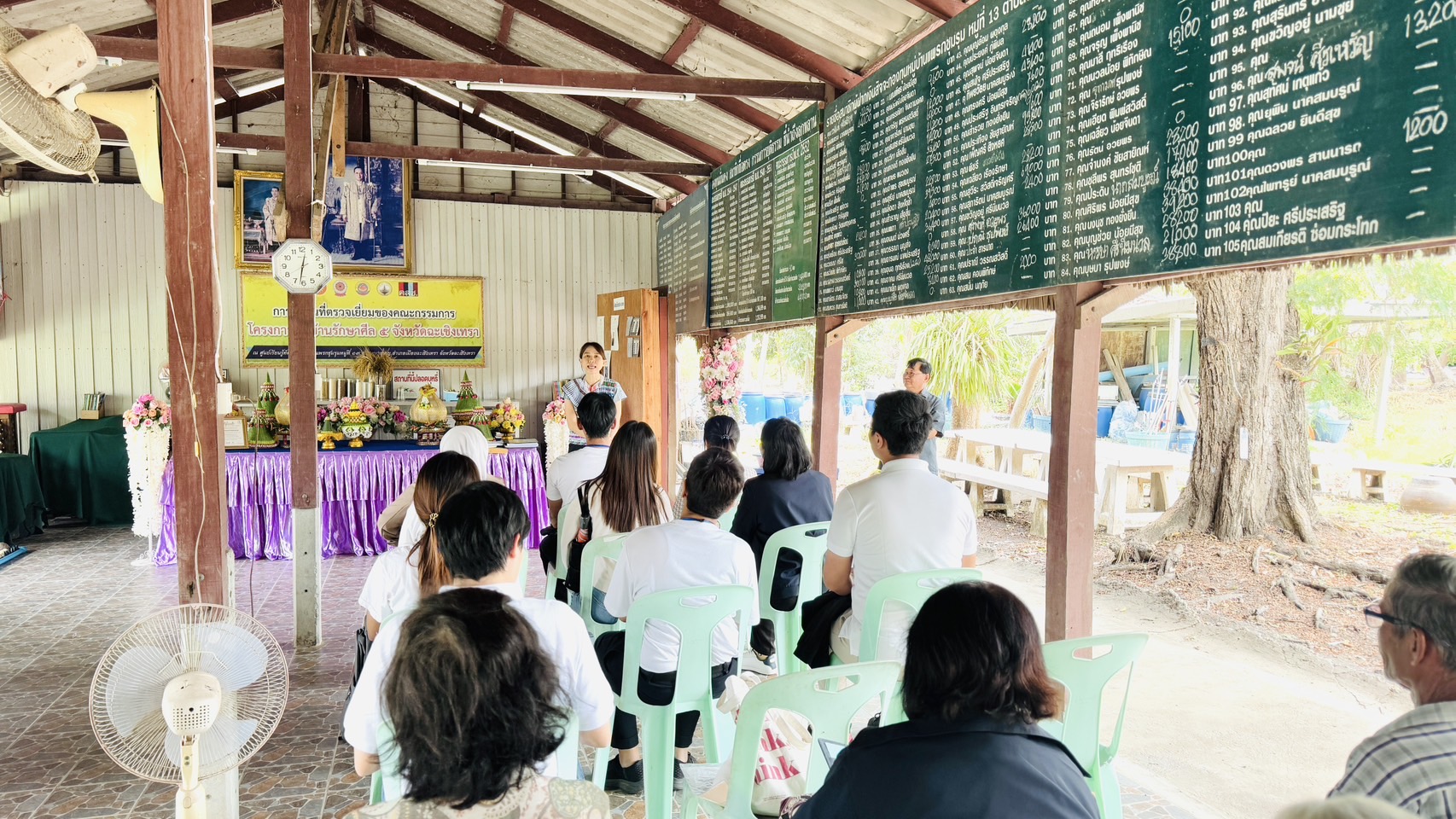 พช. ฉะเชิงเทรา สนับสนุนการดำเนินโครงการพัฒนาข้าราชการพลเรือนสามัญที่อยู่ระหว่างทดลองปฏิบัติราชการ ประจำปีงบประมาณ พ.ศ. 2568 กิจกรรมศึกษาดูงานและลงพื้นที่ ศูนย์ผู้นำจิตอาสาพัฒนาชุมชน ศูนย์เรียนรู้ โคก หนอง นา พัฒนาชุมชน