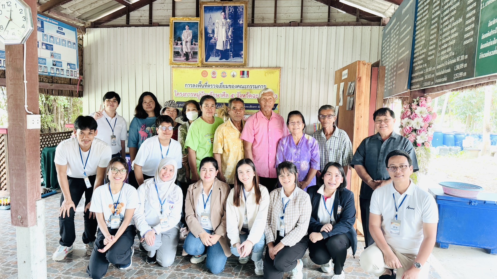 พช. ฉะเชิงเทรา สนับสนุนการดำเนินโครงการพัฒนาข้าราชการพลเรือนสามัญที่อยู่ระหว่างทดลองปฏิบัติราชการ ประจำปีงบประมาณ พ.ศ. 2568 กิจกรรมศึกษาดูงานและลงพื้นที่ ศูนย์ผู้นำจิตอาสาพัฒนาชุมชน ศูนย์เรียนรู้ โคก หนอง นา พัฒนาชุมชน