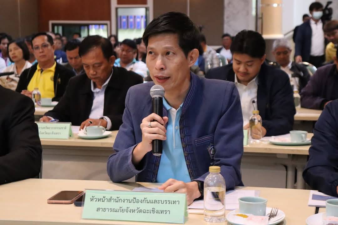 สว. พบประชาชน ภาคตะวันออก ลงพื้นที่ฉะเชิงเทรา ติดตามโครงการถนนวงแหวนรอบเมืองฉะเชิงเทรา และแนวทางการแก้ไขปัญหาผักตบชวาหนาแน่น