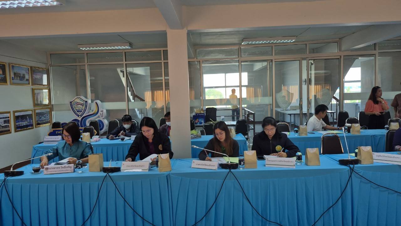 🤝พช. ฉะเชิงเทรา ประชุมคณะกรรมการประสานและขับเคลื่อนนโยบายสานพลังประชารัฐประจำจังหวัด (คสป.)(E3)