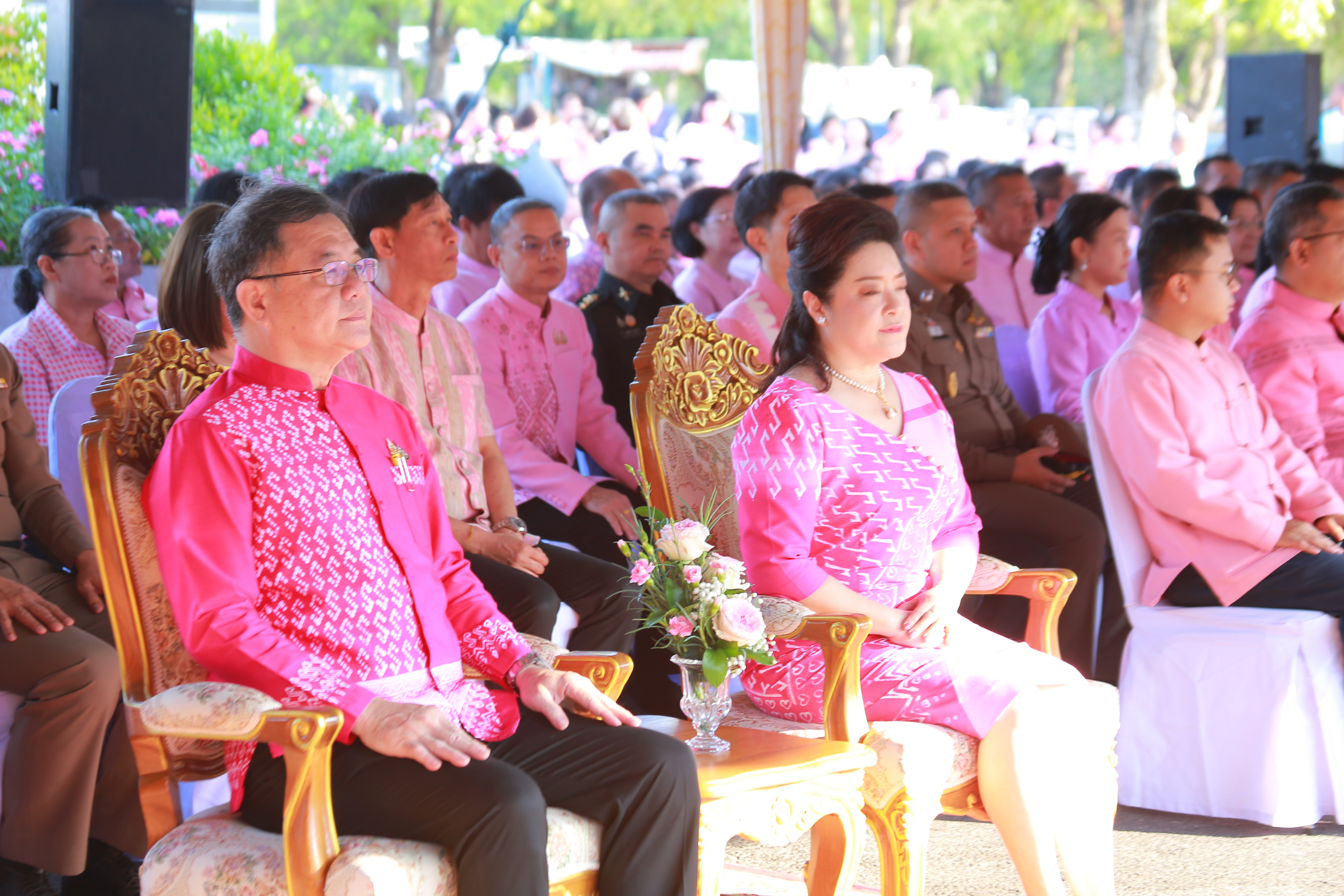 พช.แปดริ้วร่วมพิธีบวงสรวงถวายราชสักการะ และสวดพระพุทธมนต์ถวายเป็นพระราชกุศล แด่รัชกาลที่ 5