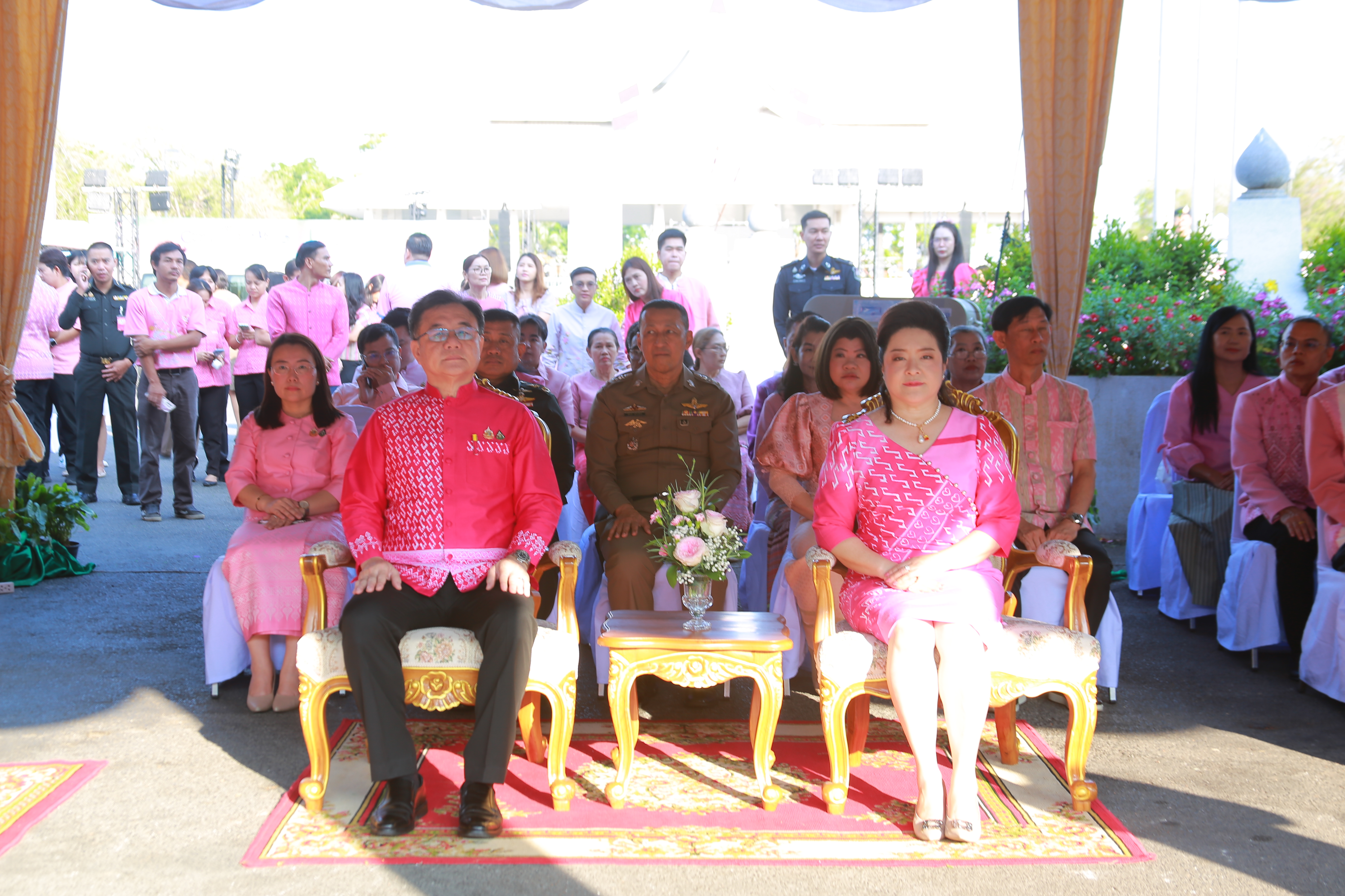 พช.แปดริ้วร่วมพิธีบวงสรวงถวายราชสักการะ และสวดพระพุทธมนต์ถวายเป็นพระราชกุศล แด่รัชกาลที่ 5
