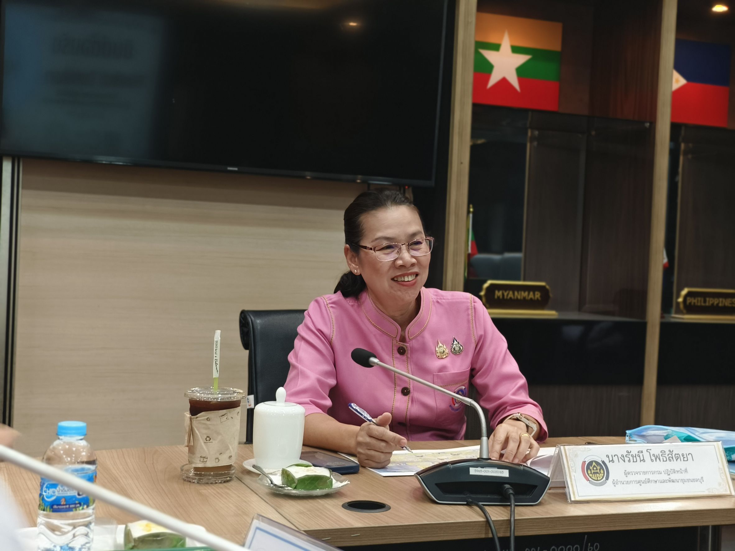 พช.ฉะเชิงเทรา ต้อนรับผู้ตรวจราชการกรมพัฒนาชุมชน และประชุมผู้บริหารประจำเดือนกุมภาพันธ์ 2568