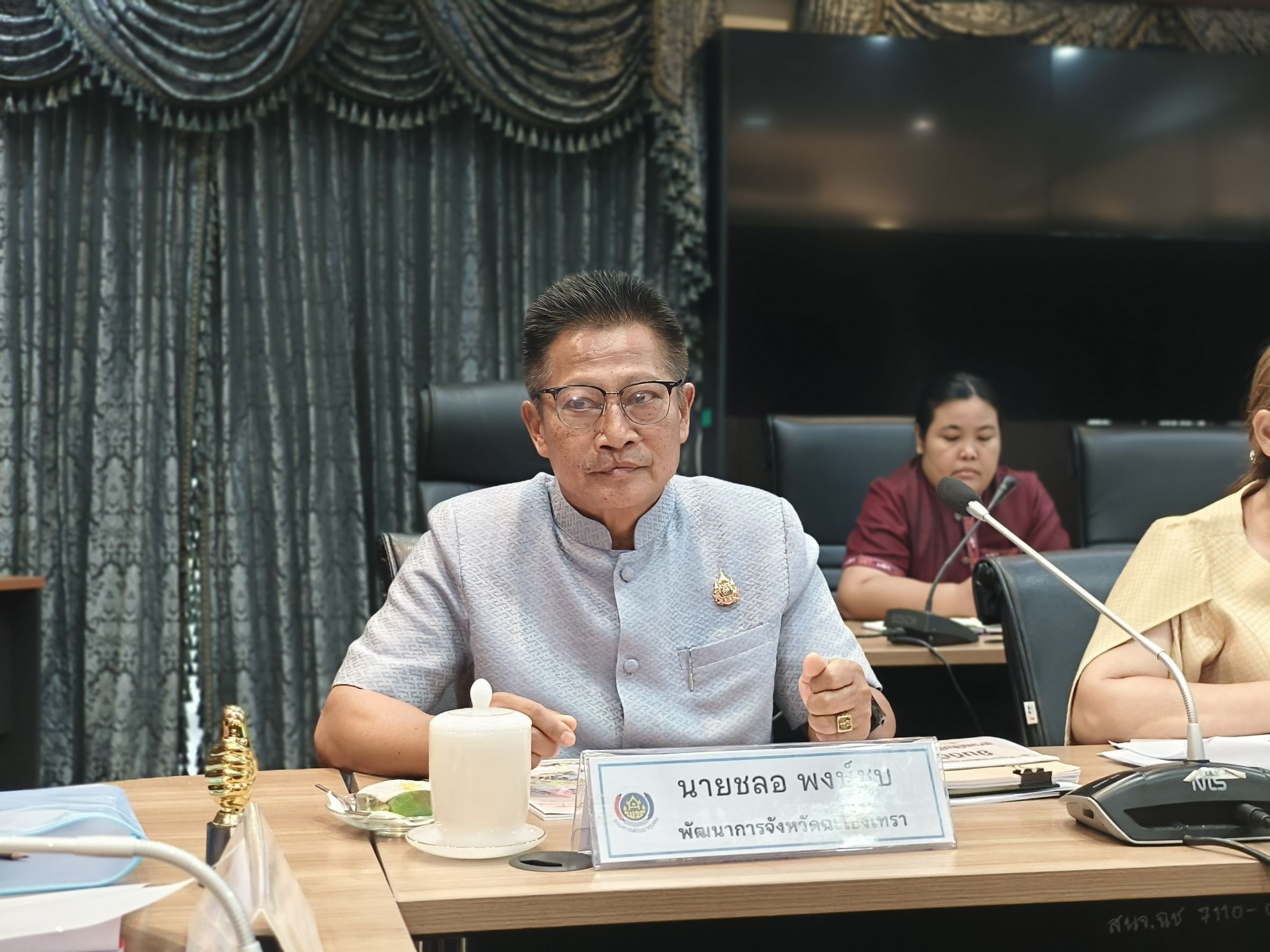 พช.ฉะเชิงเทรา ต้อนรับผู้ตรวจราชการกรมพัฒนาชุมชน และประชุมผู้บริหารประจำเดือนกุมภาพันธ์ 2568