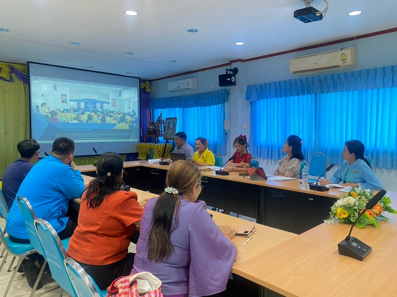 พช.ฉะเชิงเทรา สนับสนุนและให้ข้อมูลการดำเนินงานสารสนเทศตำบลต้นแบบเพื่อพัฒนาคุณภาพชีวิต