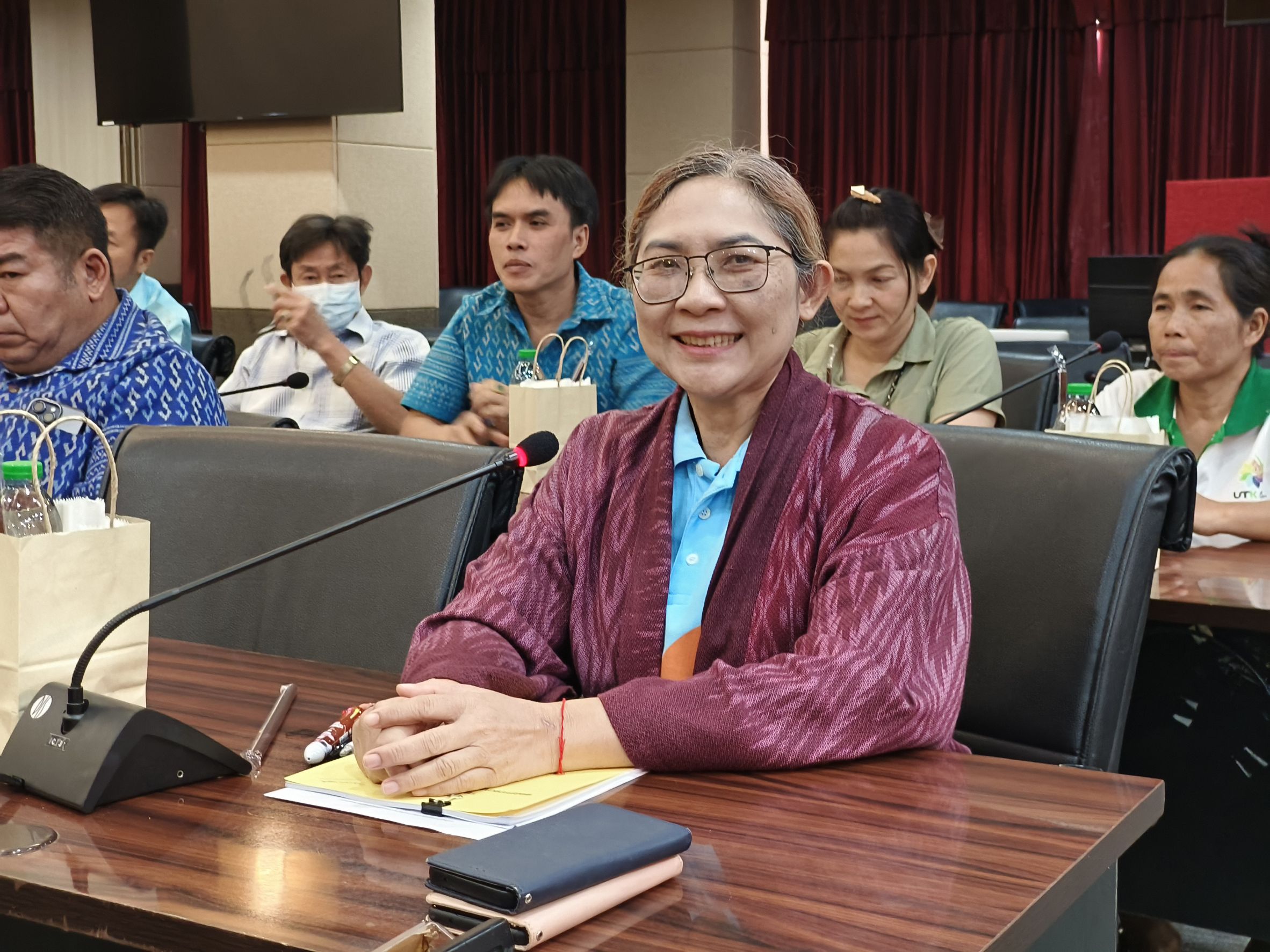 🌟🩵 ประชุมคณะกรรมการเครือข่ายกองทุนแม่ของแผ่นดินจังหวัดฉะเชิงเทรา ครั้งที่ 1/2568